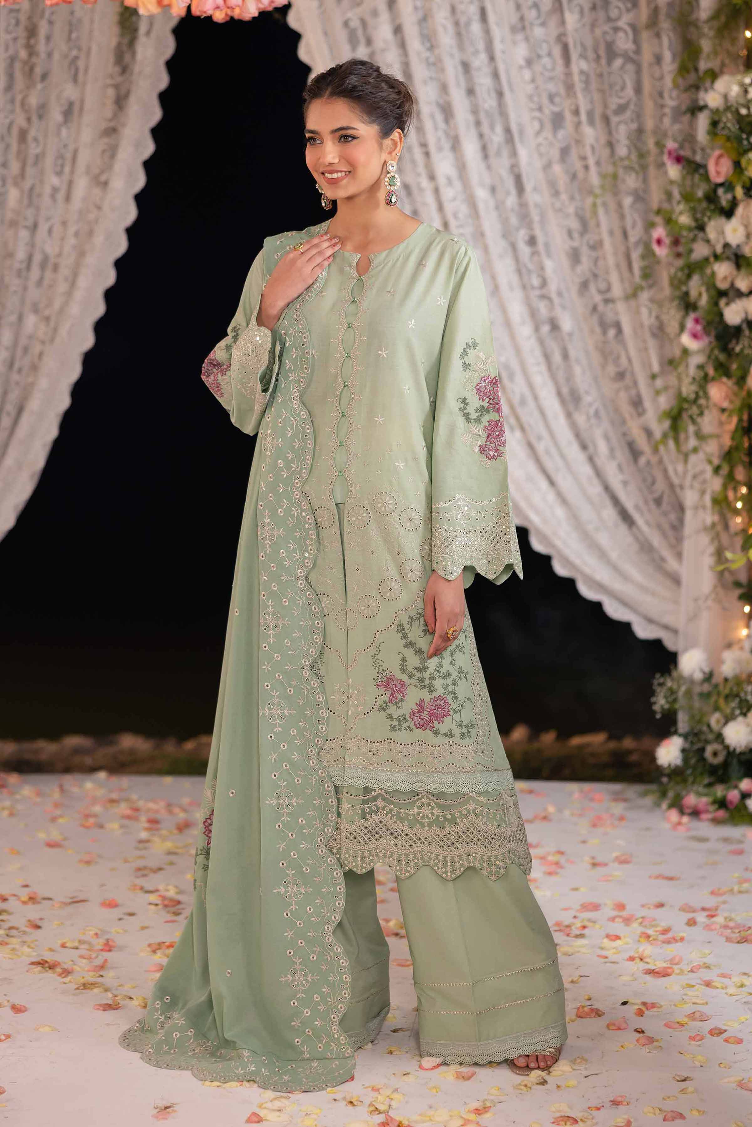 3 Piece - Dyed Embroidered Suit - 42501349 for Women - Unstitched Collection | Nishat | Shop Online