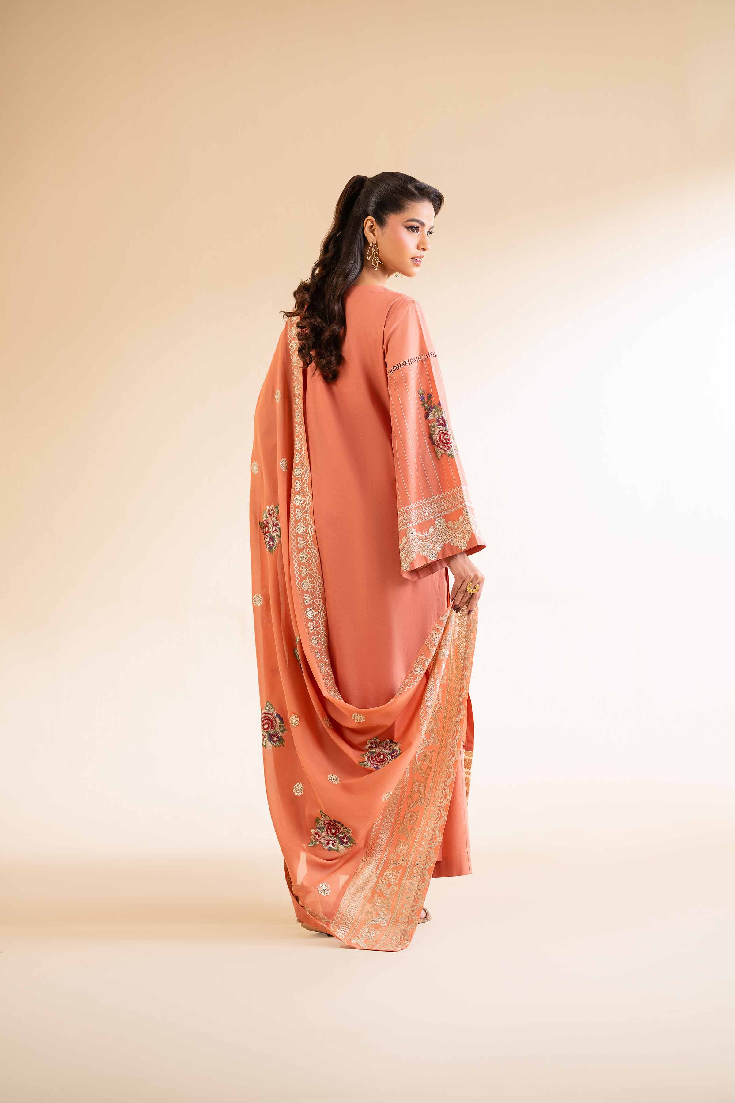 3 Piece - Dyed Embroidered Suit - 42501350 for Women - Unstitched Collection | Nishat | Shop Online