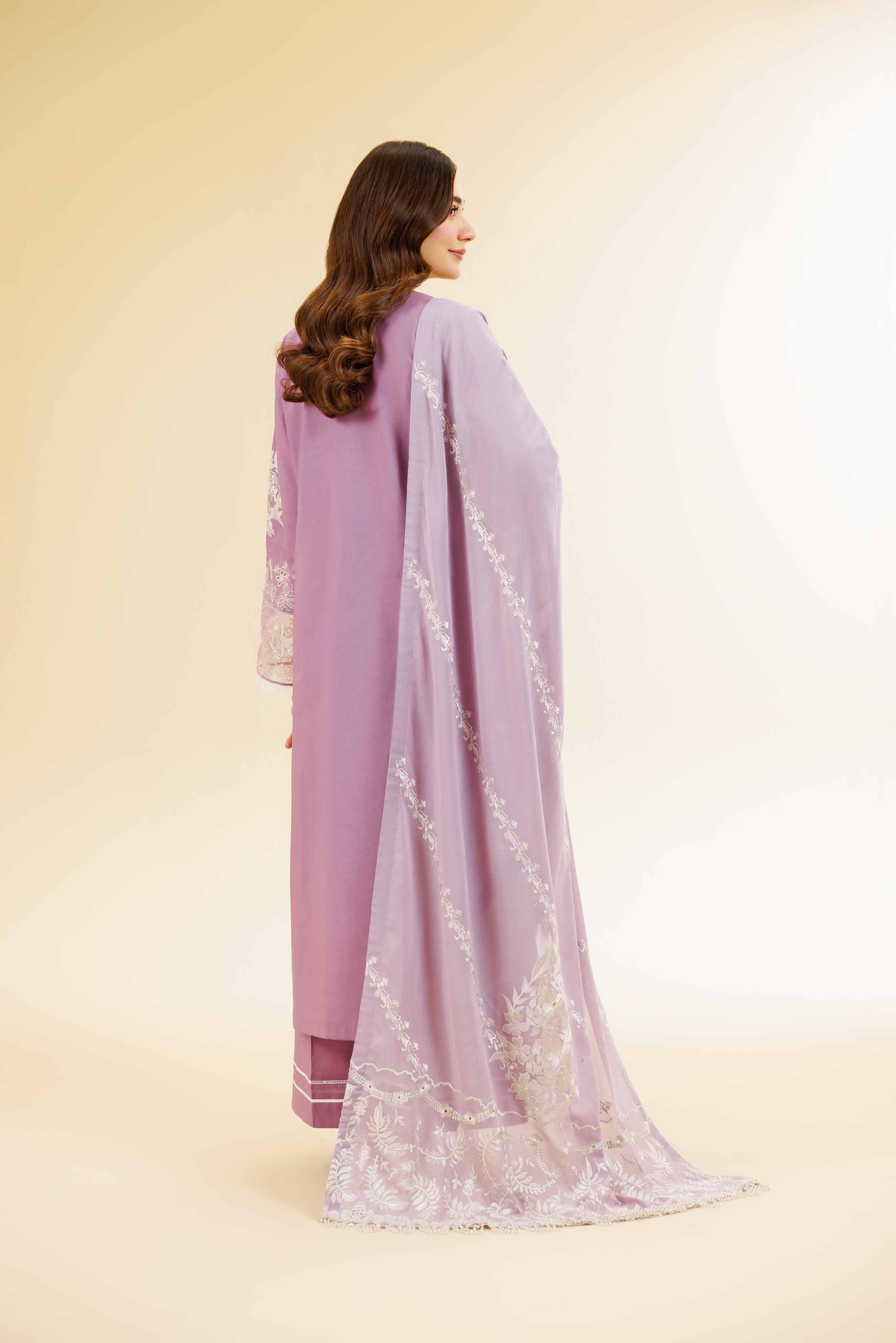3 Piece - Dyed Embroidered Suit - 42501351 for Women - Unstitched Collection | Nishat | Shop Online
