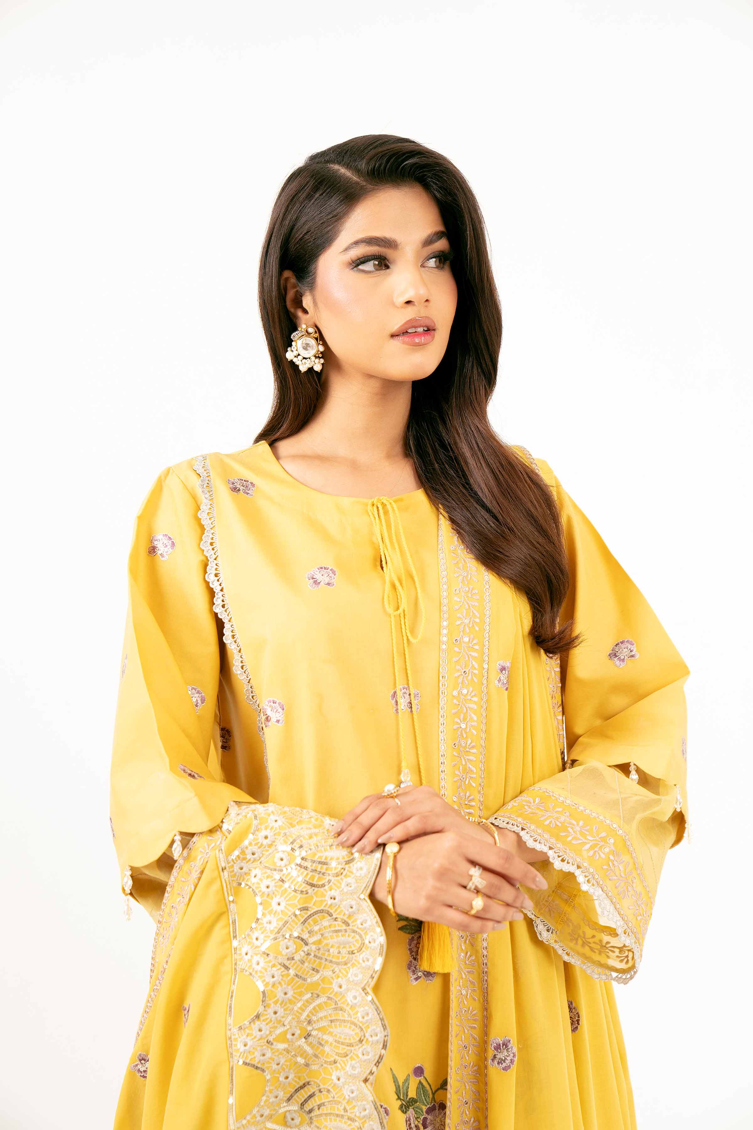 3 Piece - Dyed Embroidered Suit - 42501352 for Women - Unstitched Collection | Nishat | Shop Online