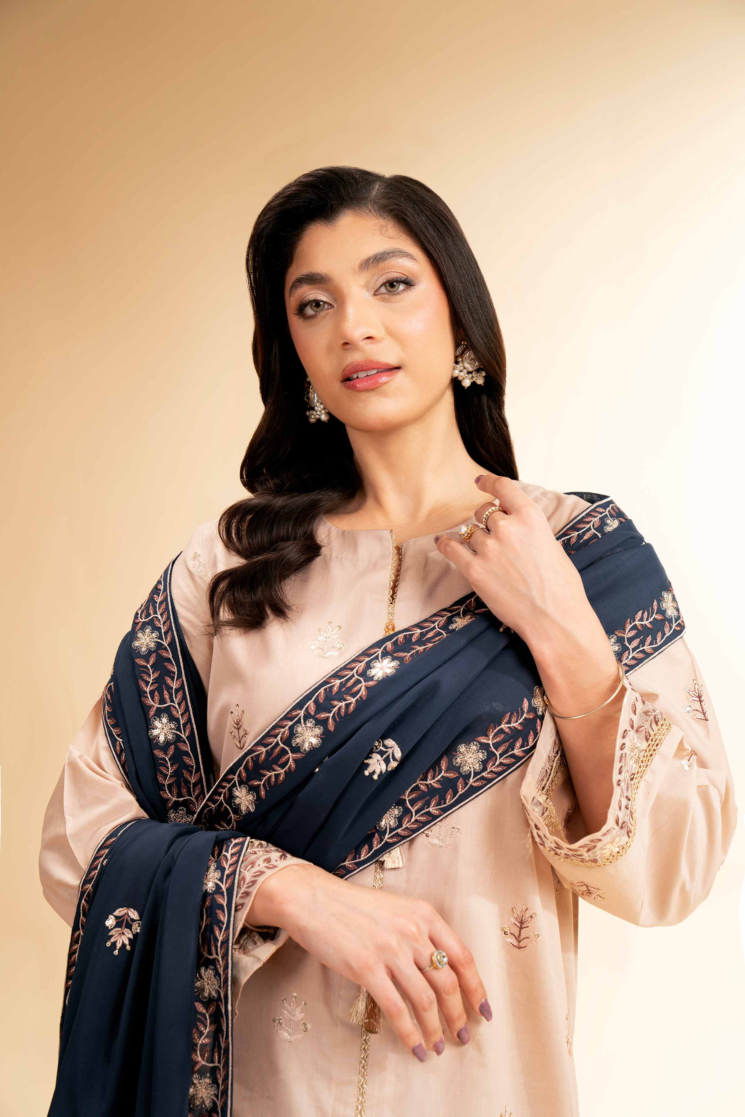 3 Piece - Dyed Embroidered Suit - 42501354 for Women - Unstitched Collection | Nishat | Shop Online