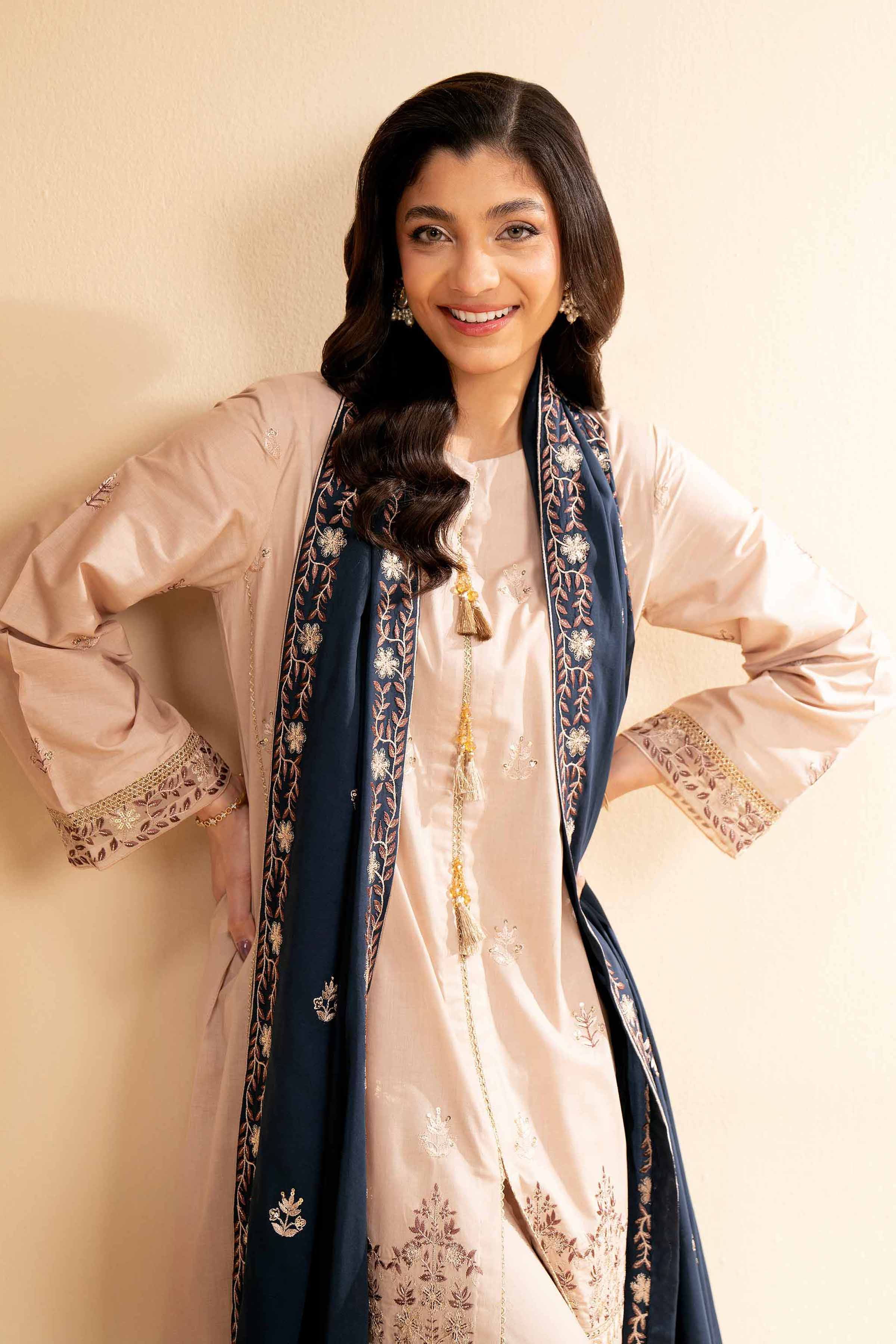 3 Piece - Dyed Embroidered Suit - 42501354 for Women - Unstitched Collection | Nishat | Shop Online