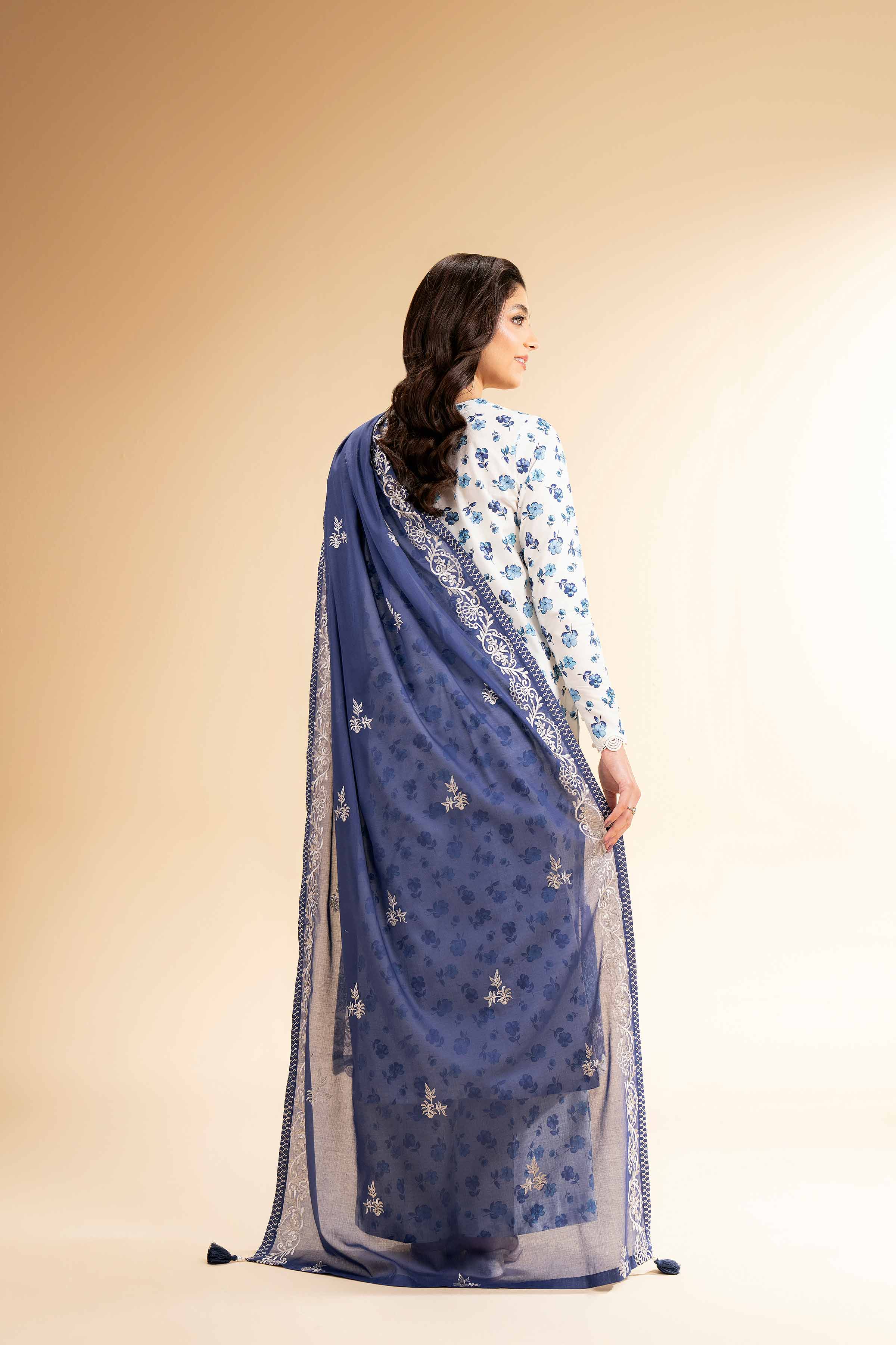 3 Piece - Printed Embroidered Suit - 42501357 for Women - Unstitched Collection | Nishat | Shop Online