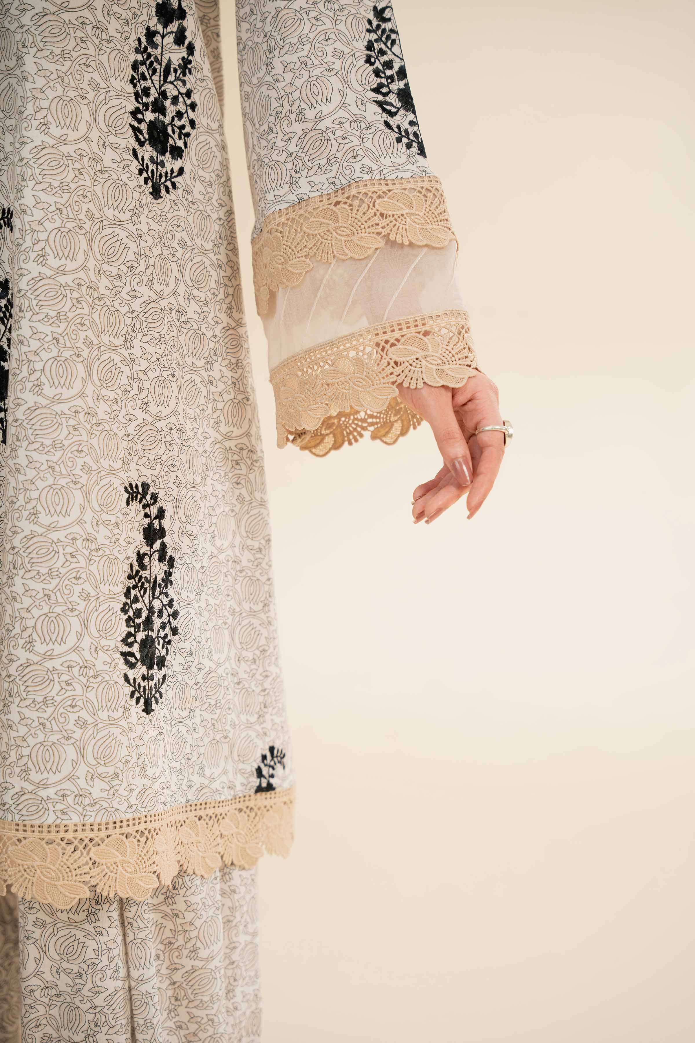 3 Piece - Printed Embroidered Suit - 42501360 for Women - Unstitched Collection | Nishat | Shop Online