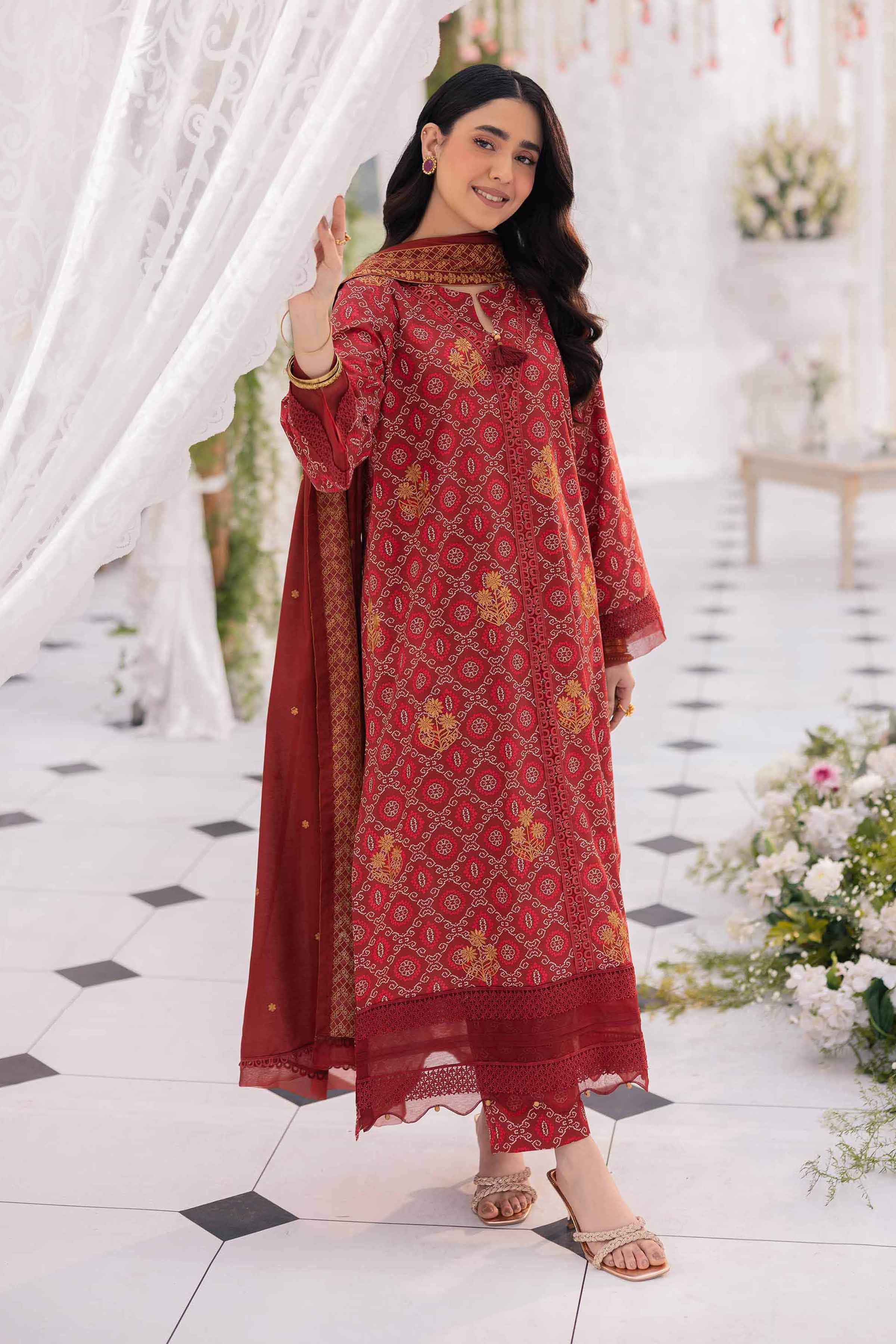 3 Piece - Printed Embroidered Suit - 42501363 for Women - Unstitched Collection | Nishat | Shop Online