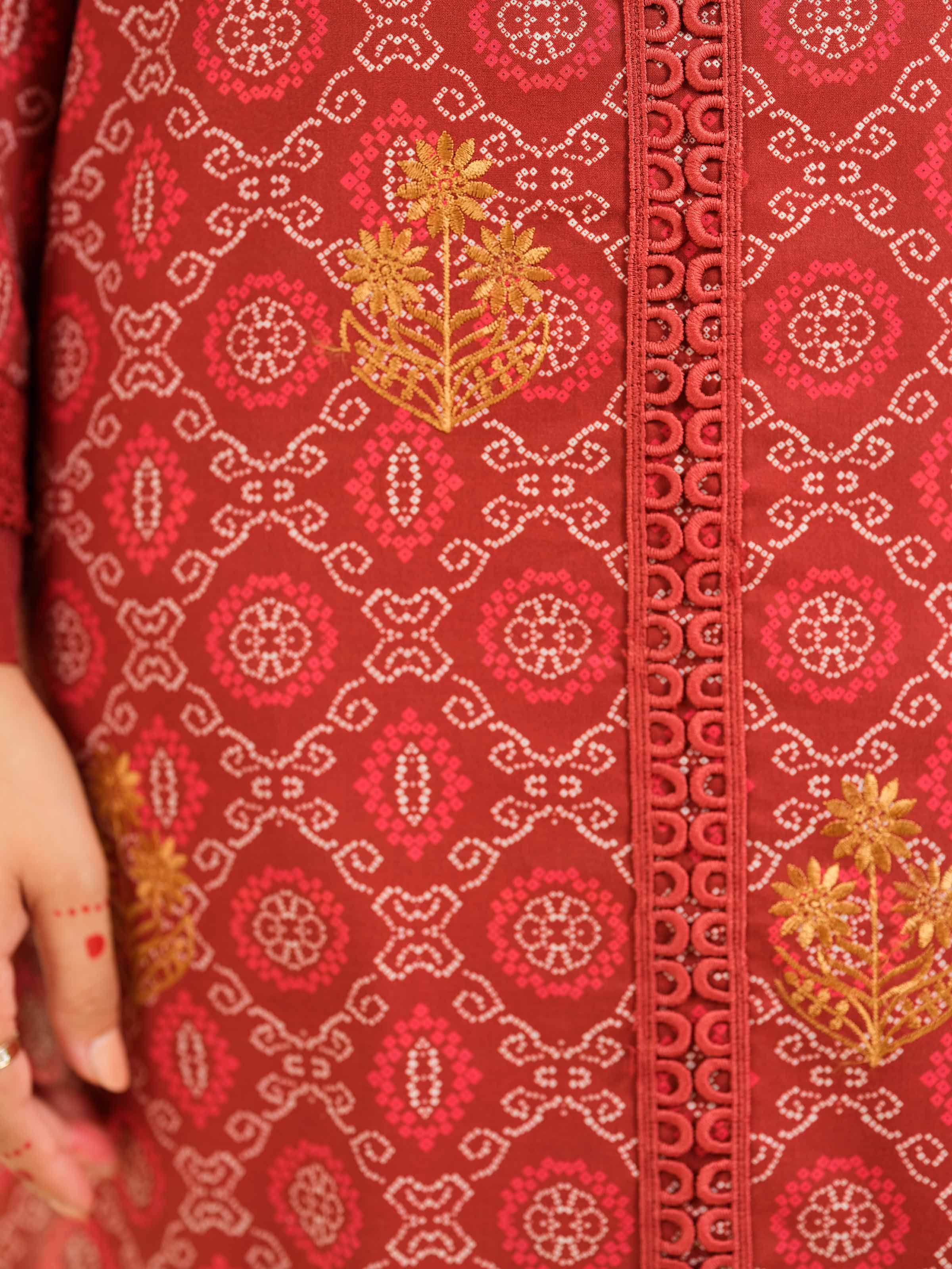 3 Piece - Printed Embroidered Suit - 42501363 for Women - Unstitched Collection | Nishat | Shop Online