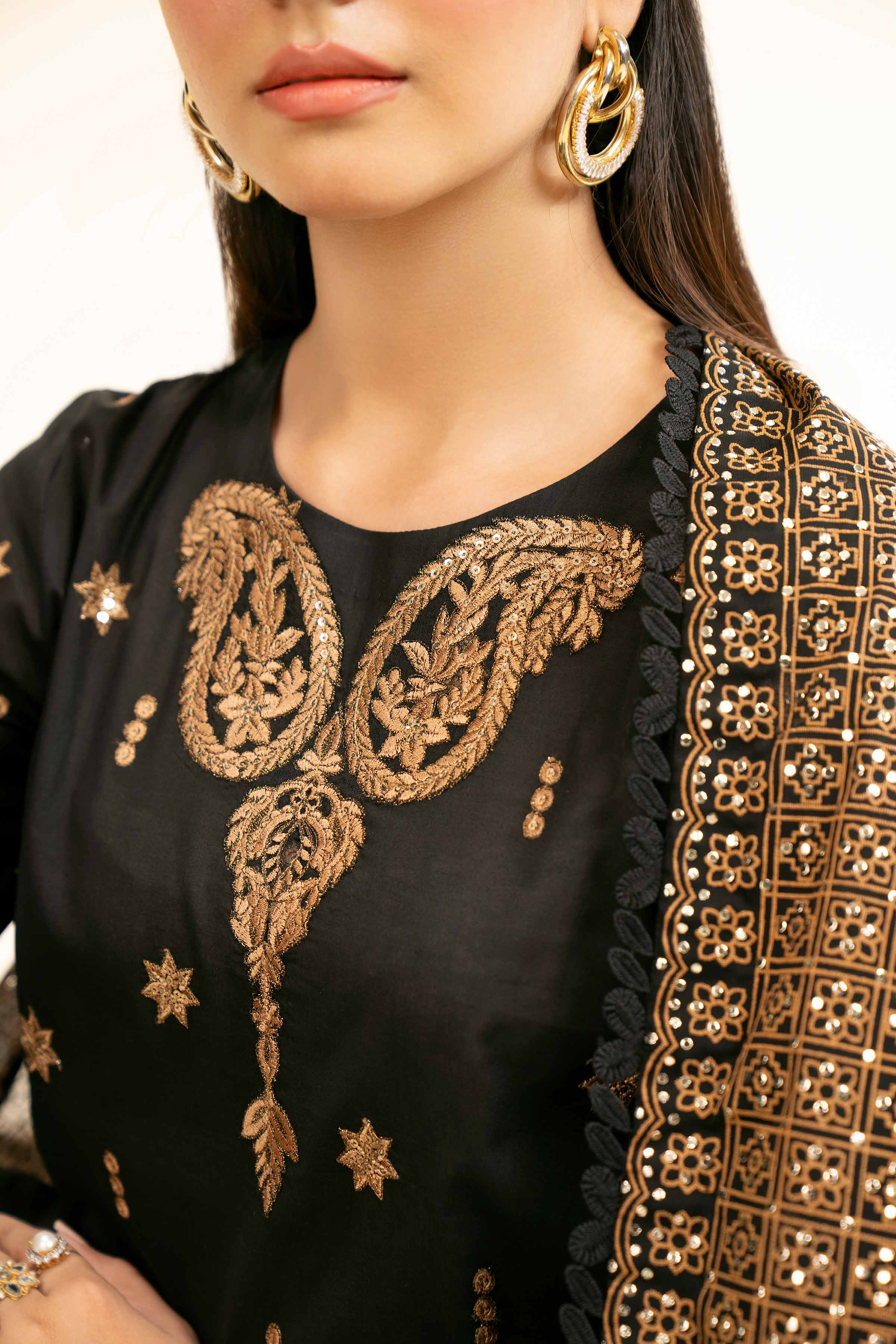 3 Piece - Embellished Suit - 42501367 for Women - Unstitched Collection | Nishat | Shop Online