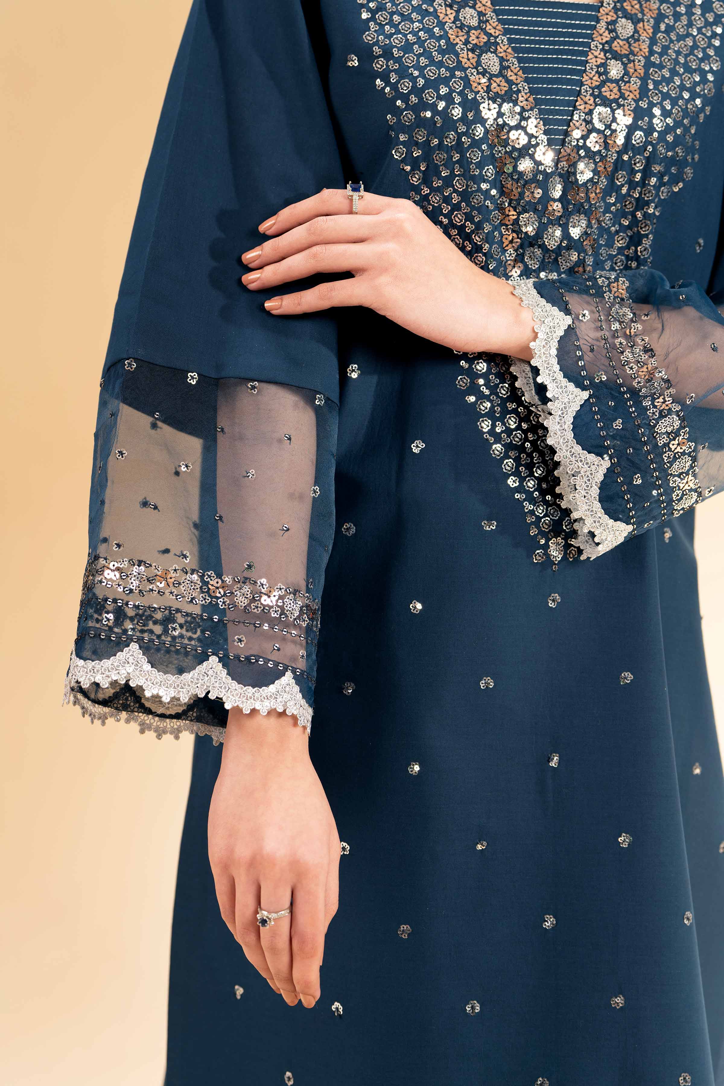 3 Piece - Embellished Suit - 42501368 for Women - Unstitched Collection | Nishat | Shop Online