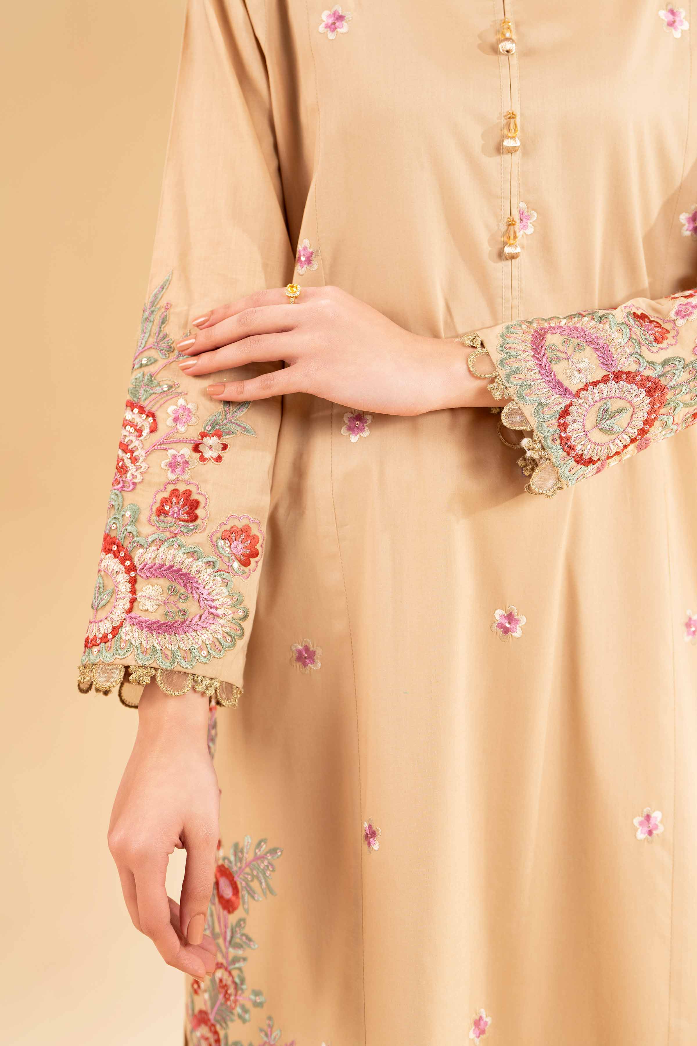 3 Piece - Embellished Suit - 42501369 for Women - Unstitched Collection | Nishat | Shop Online