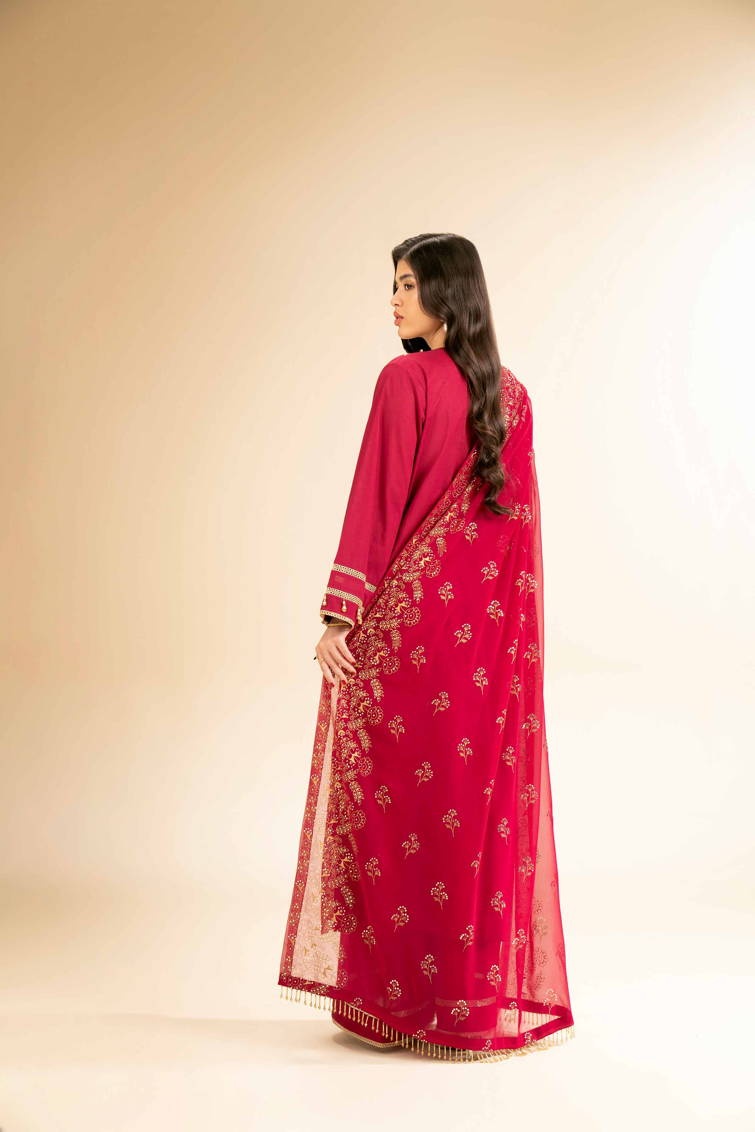 3 Piece - Embellished Suit - 42501370 for Women - Unstitched Collection | Nishat | Shop Online