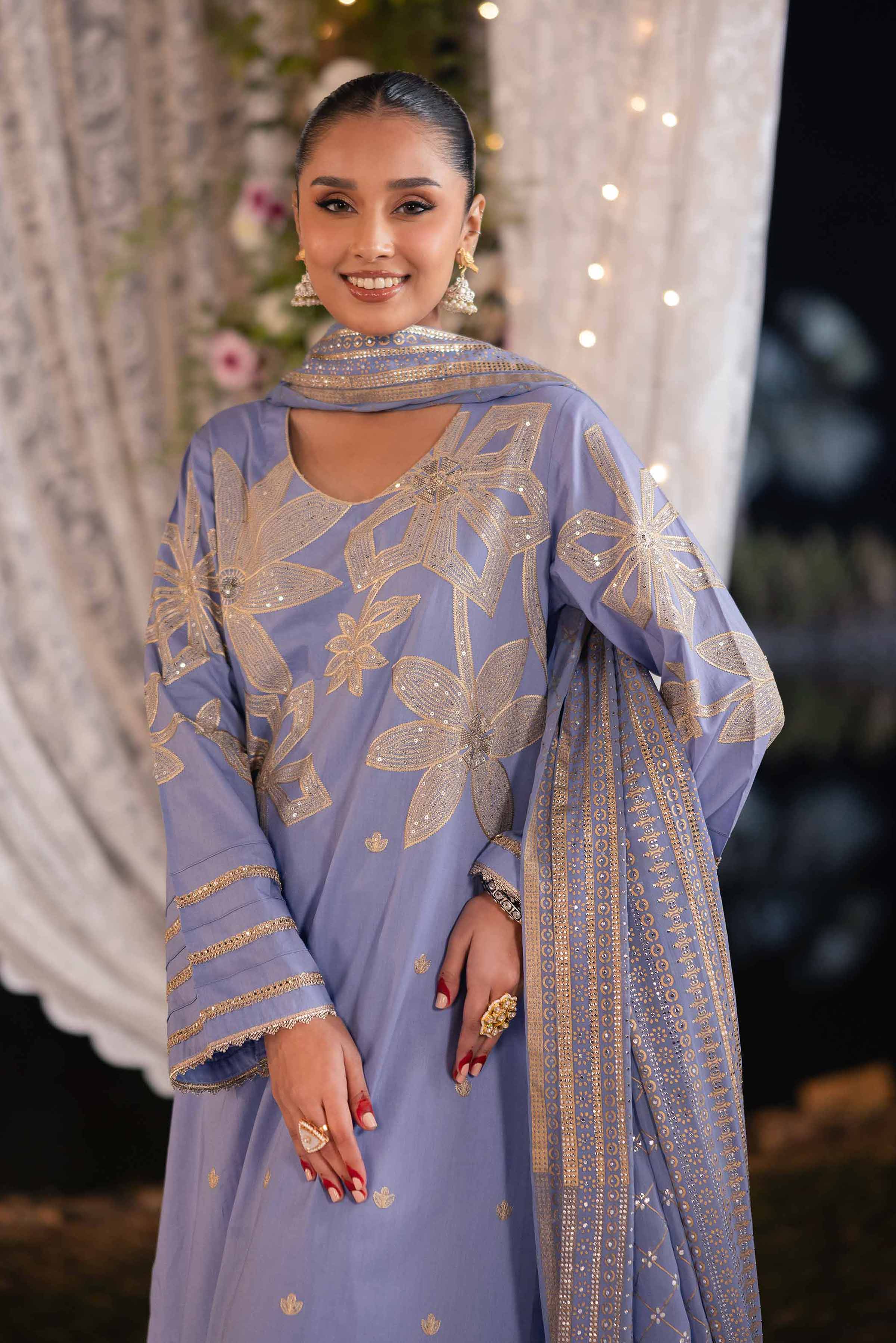 3 Piece - Embellished Suit - 42501373 for Women - Unstitched Collection | Nishat | Shop Online