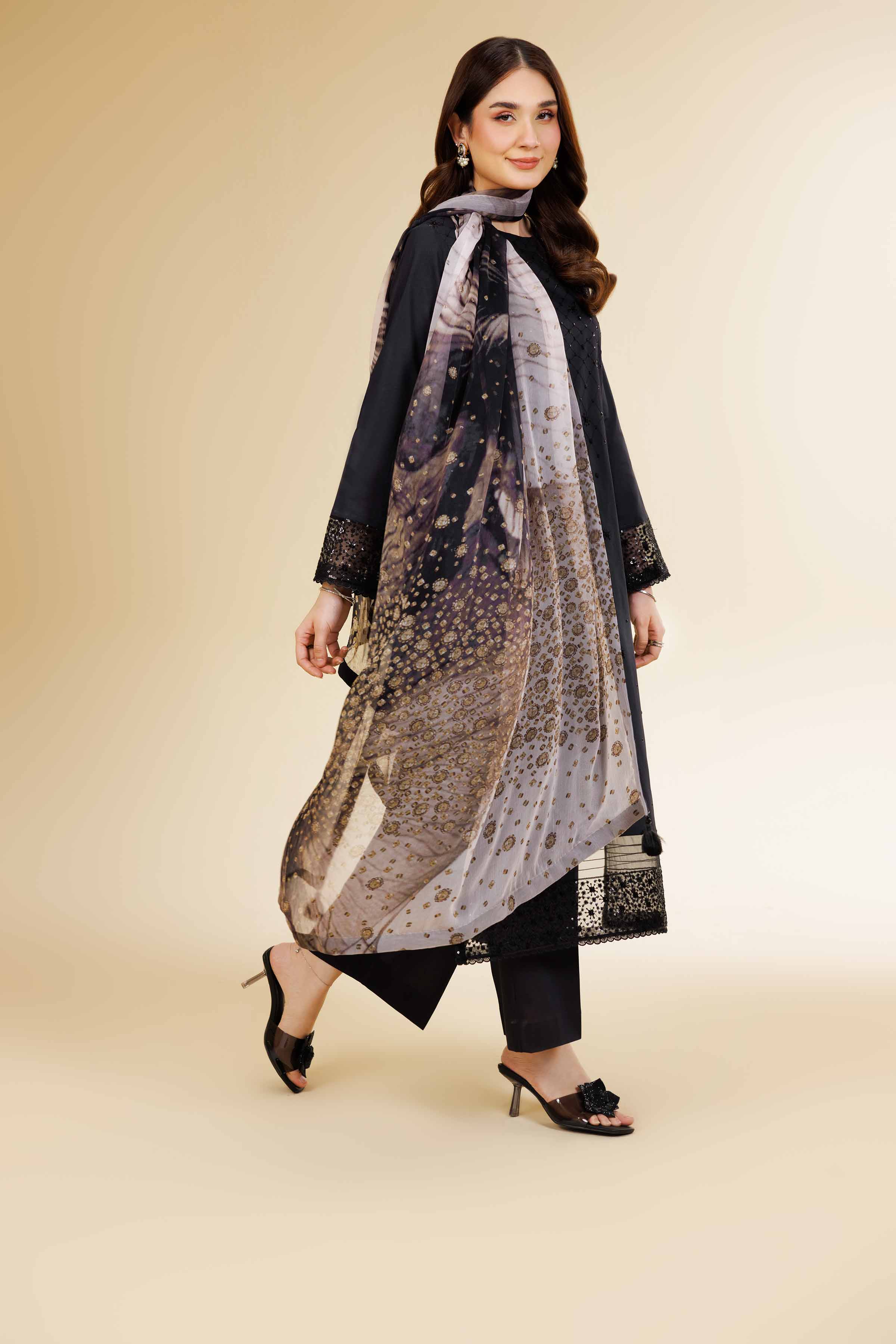 3 Piece - Embroidered Suit - 42501378 for Women - Unstitched Collection | Nishat | Shop Online