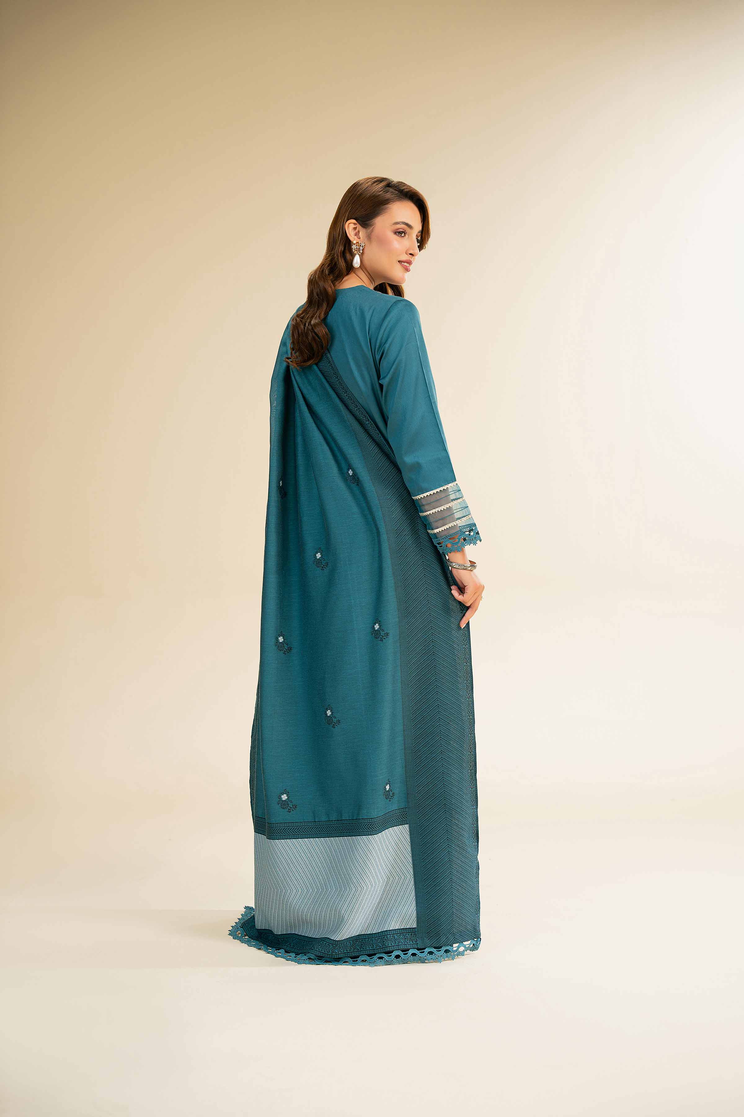 3 Piece - Embroidered Suit - 42501388 for Women - Unstitched Collection | Nishat | Shop Online