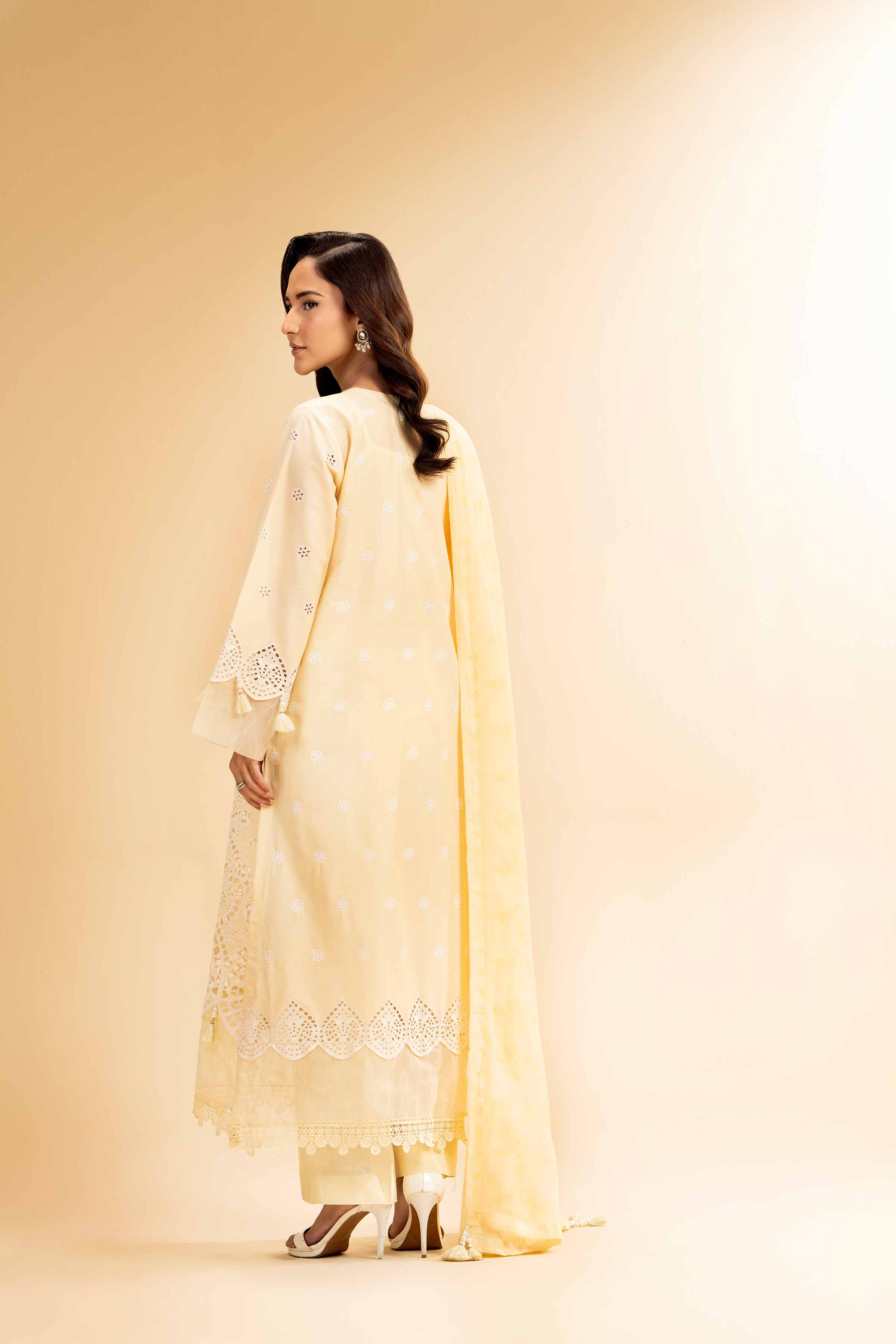 3 Piece - Embroidered Suit - 42501408 for Women - Unstitched Collection | Nishat | Shop Online