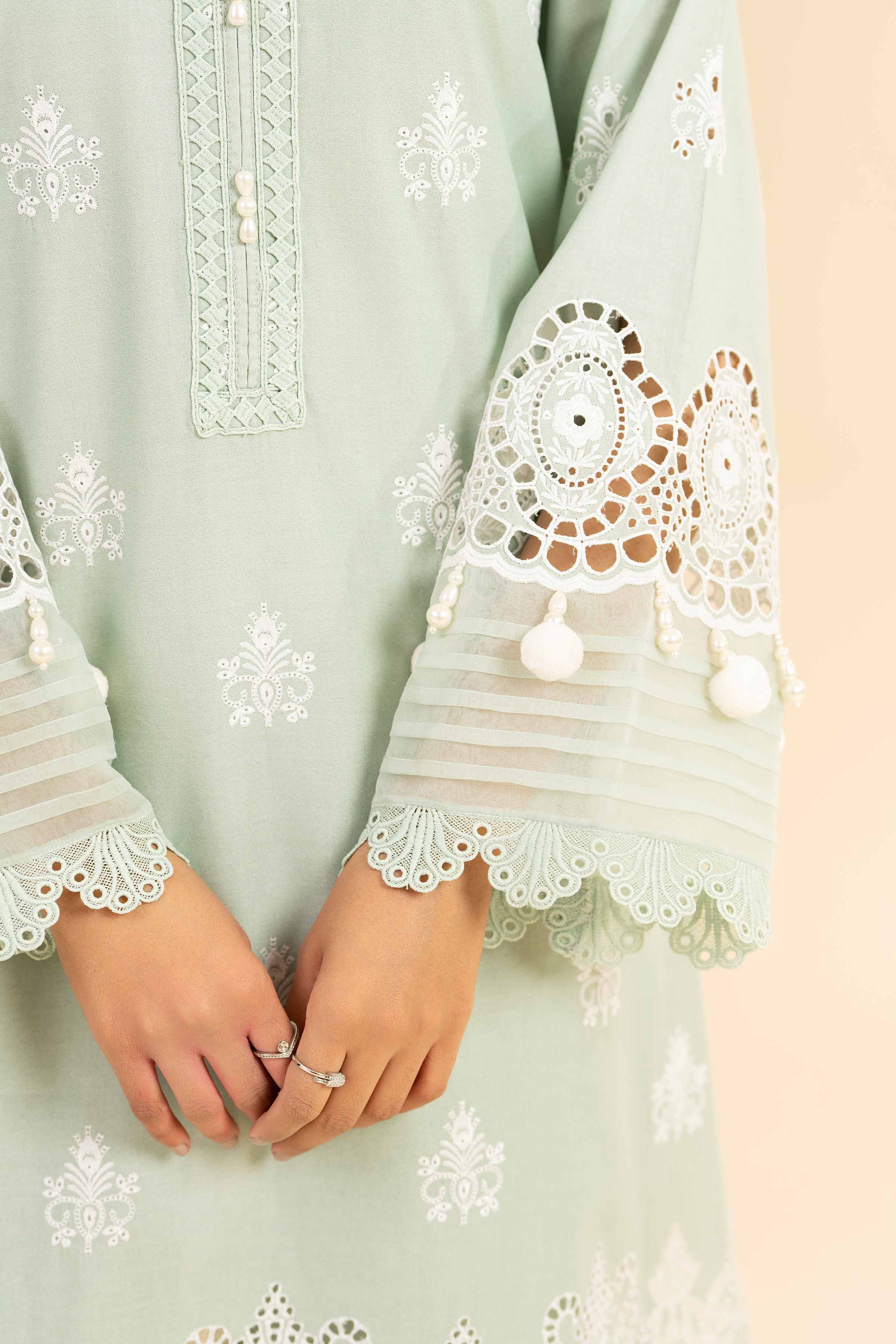 3 Piece - Embroidered Suit - 42501410 for Women - Unstitched Collection | Nishat | Shop Online