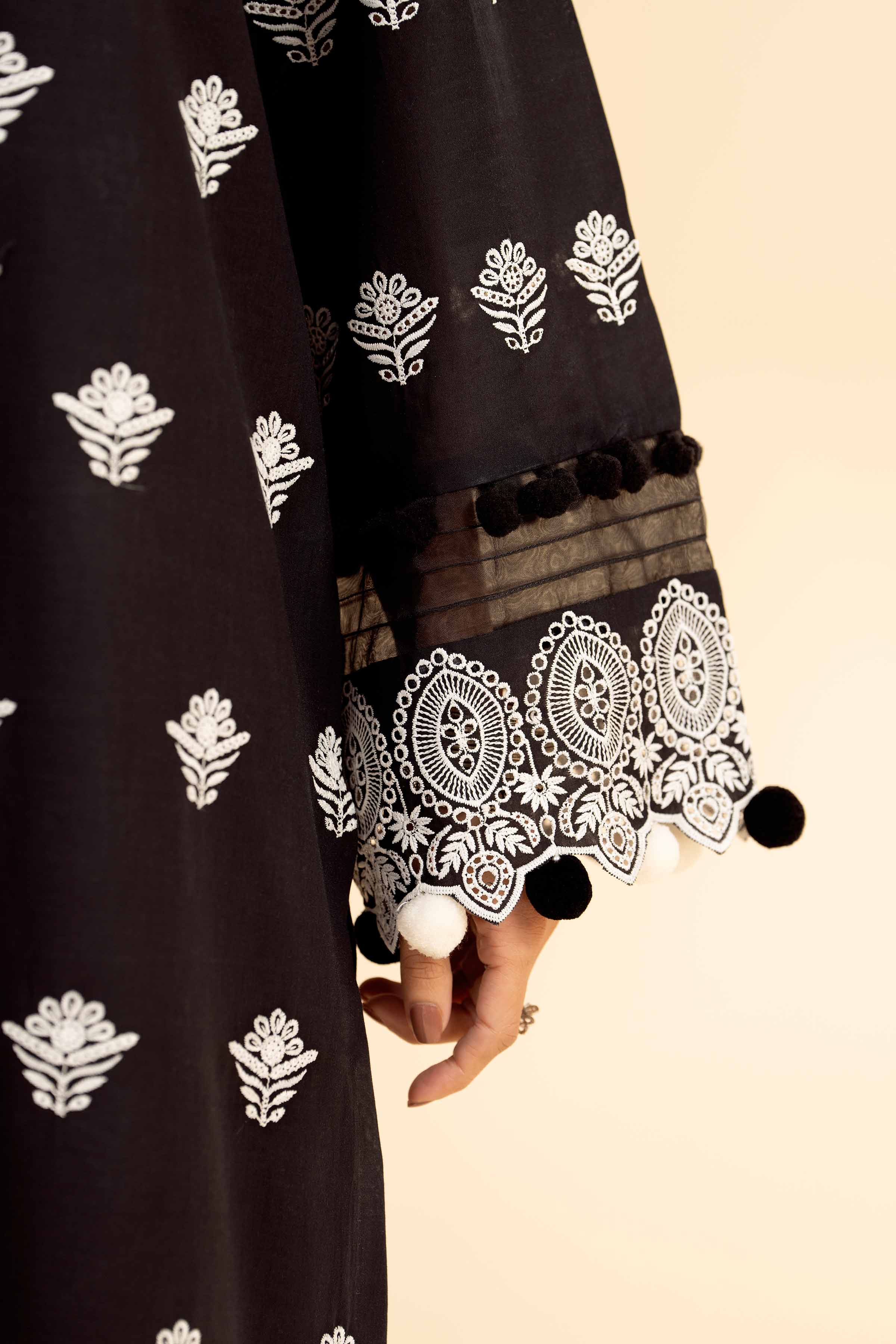 3 Piece - Embroidered Suit - 42501415 for Women - Unstitched Collection | Nishat | Shop Online