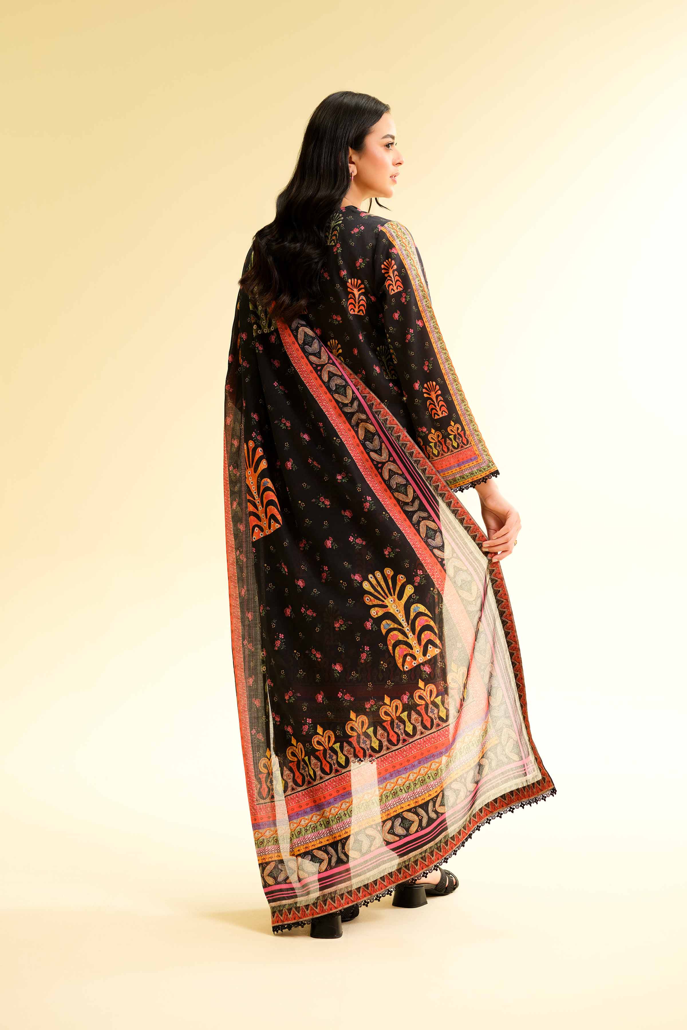 3 Piece - Digital Printed Embroidered Suit - 42501429 for Women - Unstitched Collection | Nishat | Shop Online