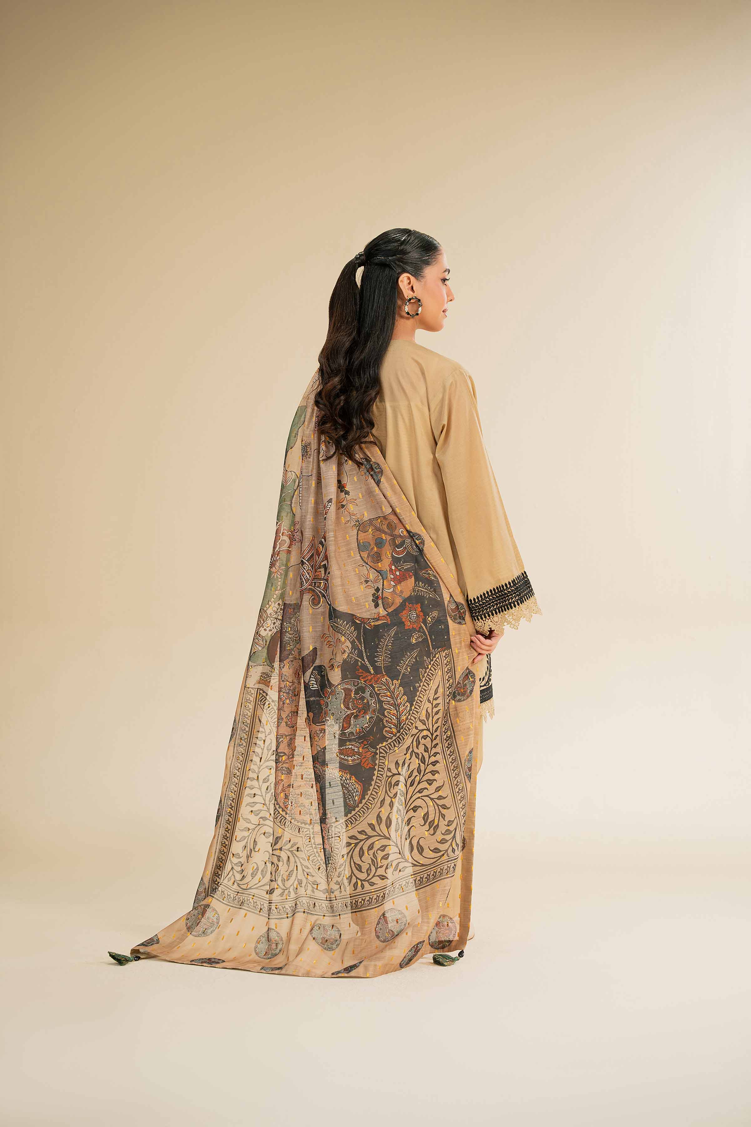 3 Piece - Embroidered Suit - 42501440 for Women - Unstitched Collection | Nishat | Shop Online