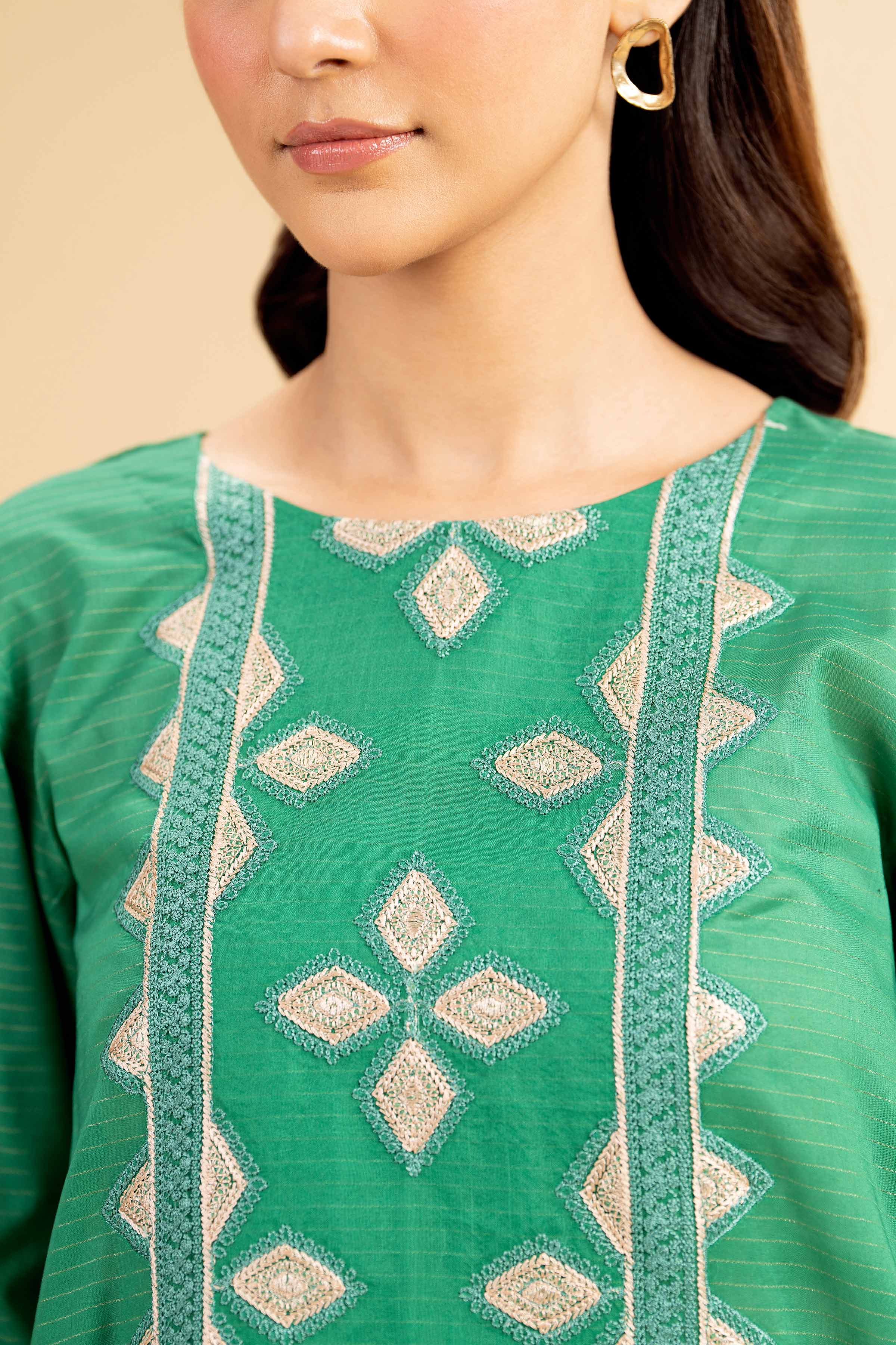 3 Piece - Embroidered Suit - 42501441 for Women - Unstitched Collection | Nishat | Shop Online