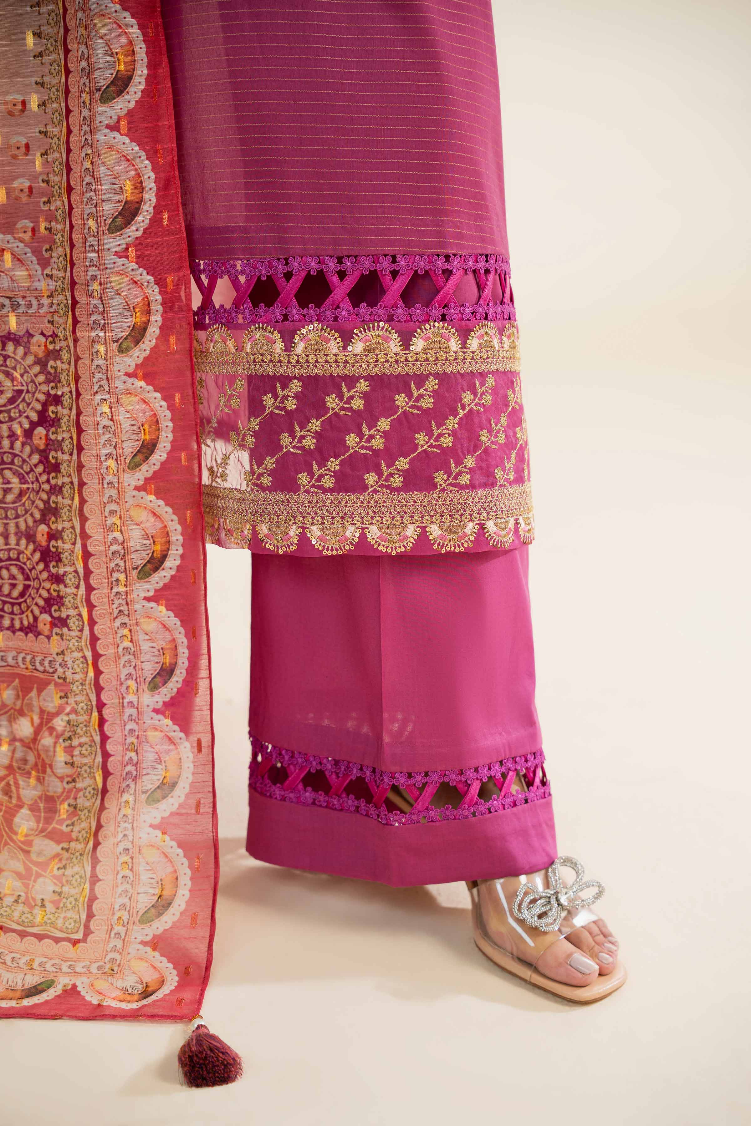 3 Piece - Embroidered Suit - 42501443 for Women - Unstitched Collection | Nishat | Shop Online