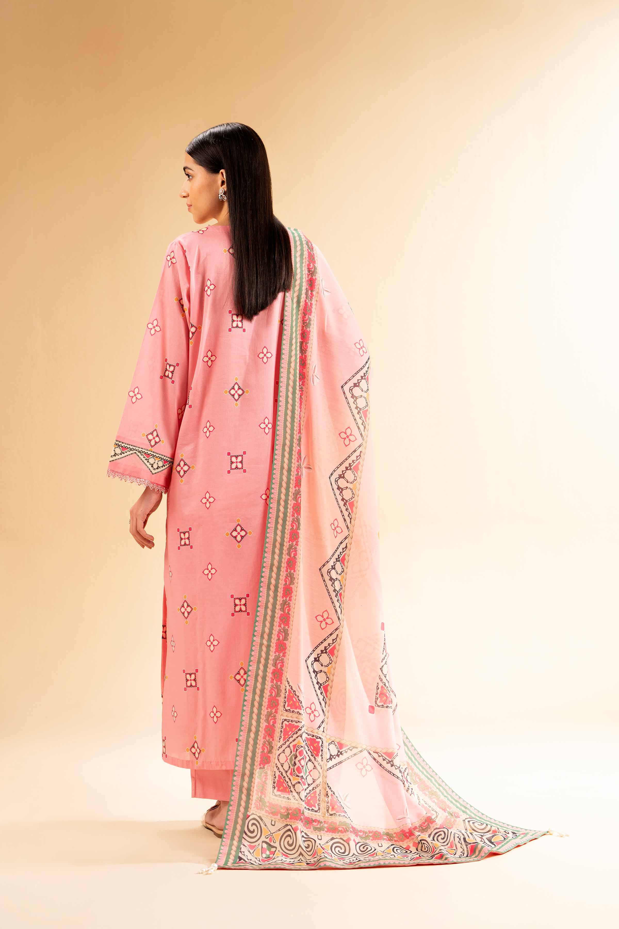 3 Piece - Printed Suit - 42501456 for Women - Unstitched Collection | Nishat | Shop Online