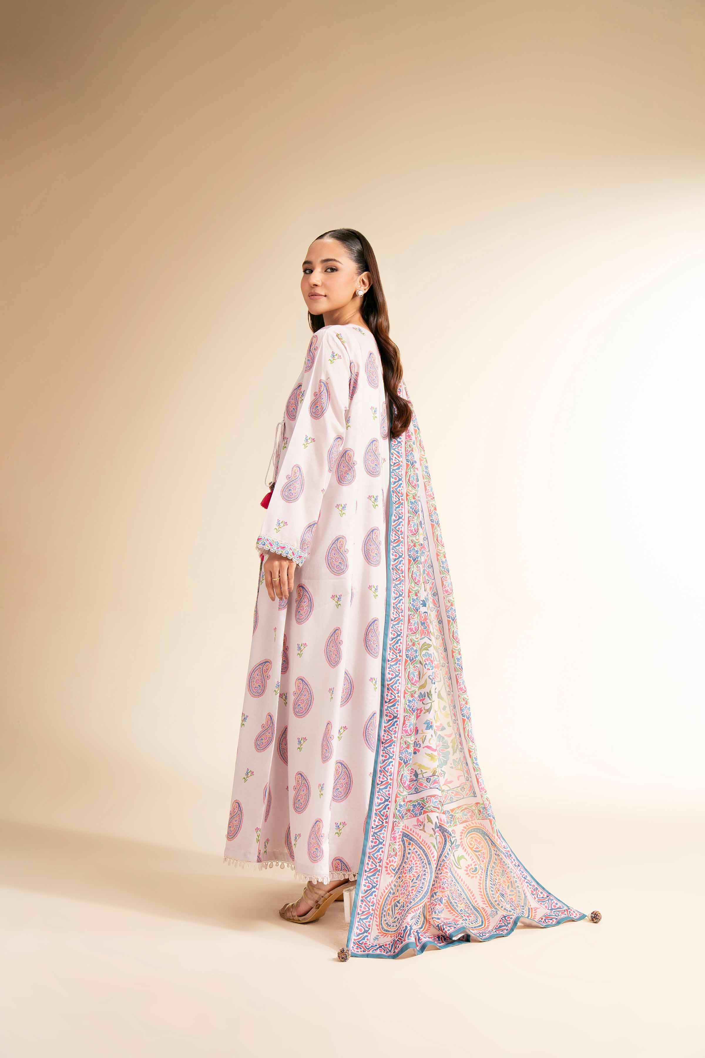 3 Piece - Printed Suit - 42501458 for Women - Unstitched Collection | Nishat | Shop Online
