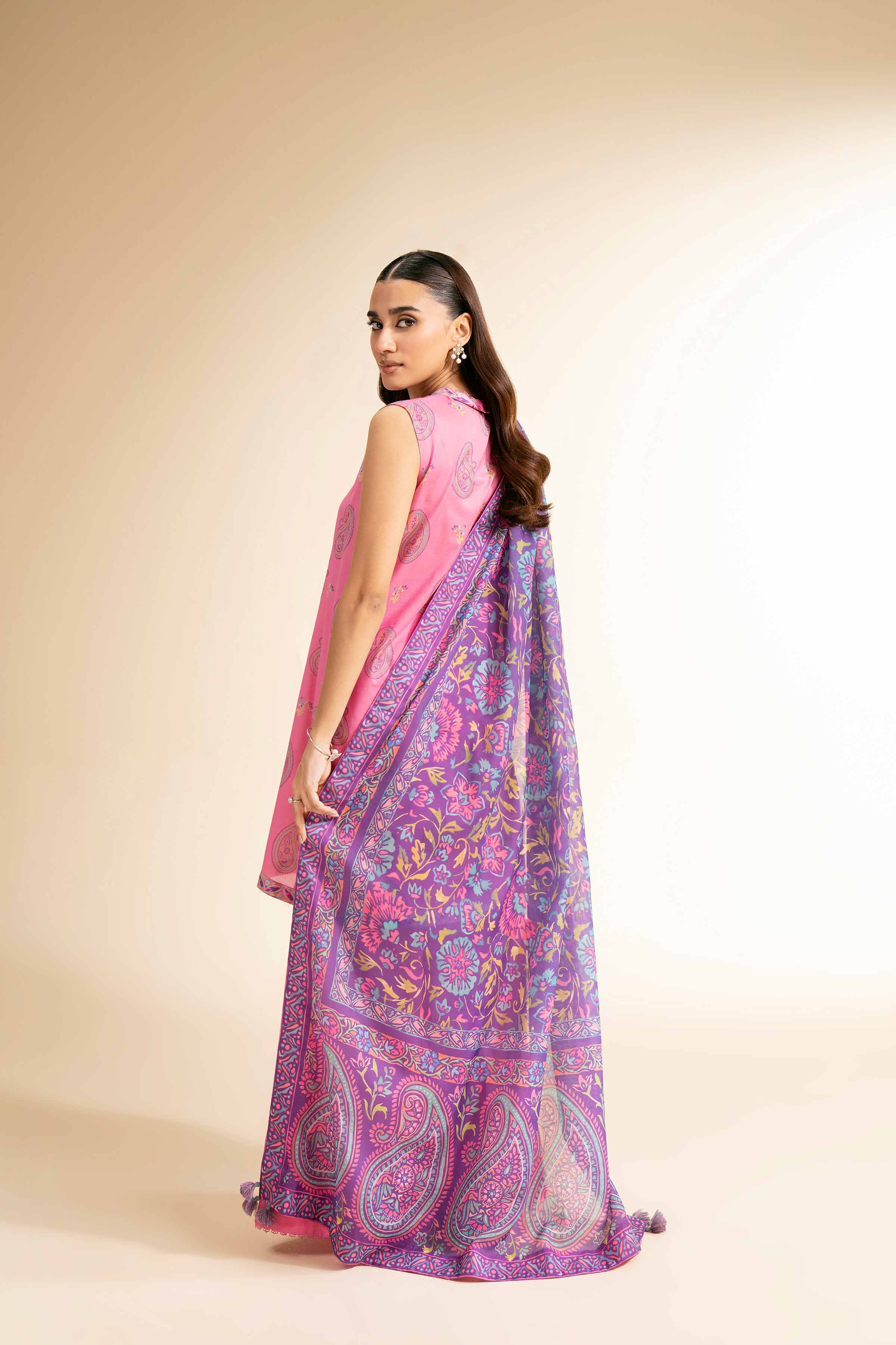 3 Piece - Printed Suit - 42501459 for Women - Unstitched Collection | Nishat | Shop Online