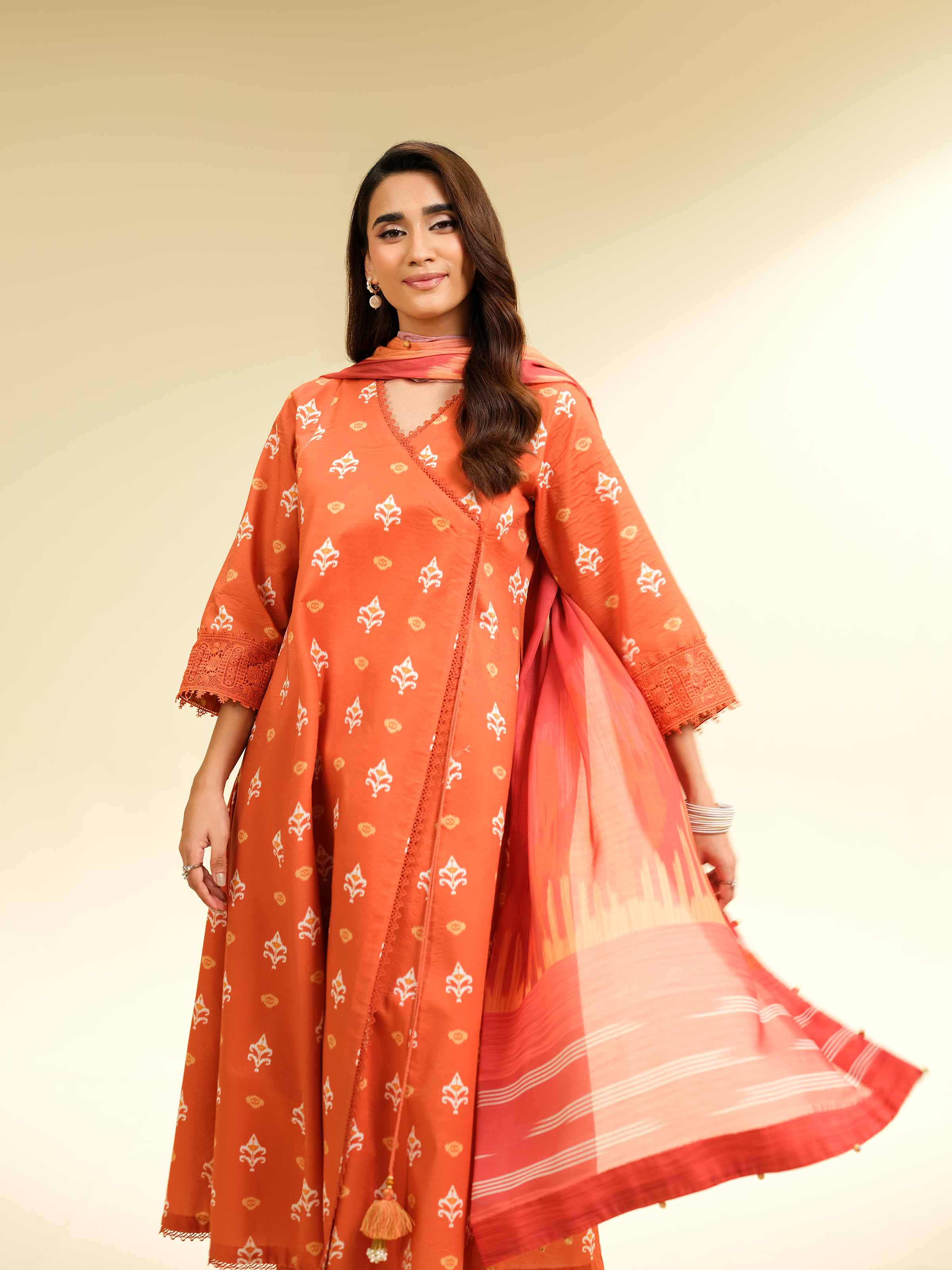 3 Piece - Printed Suit - 42501465 for Women - Unstitched Collection | Nishat | Shop Online