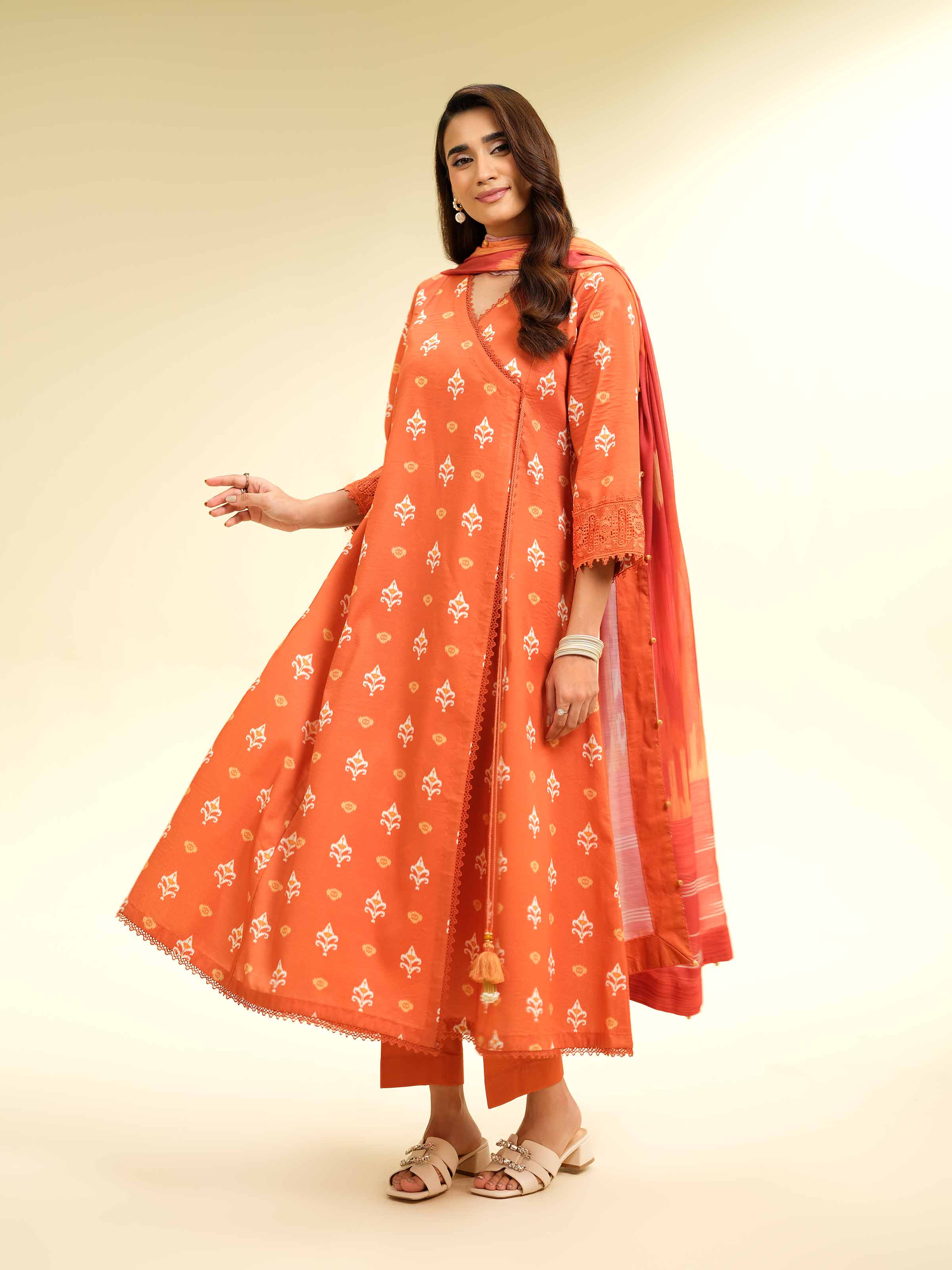 3 Piece - Printed Suit - 42501465 for Women - Unstitched Collection | Nishat | Shop Online