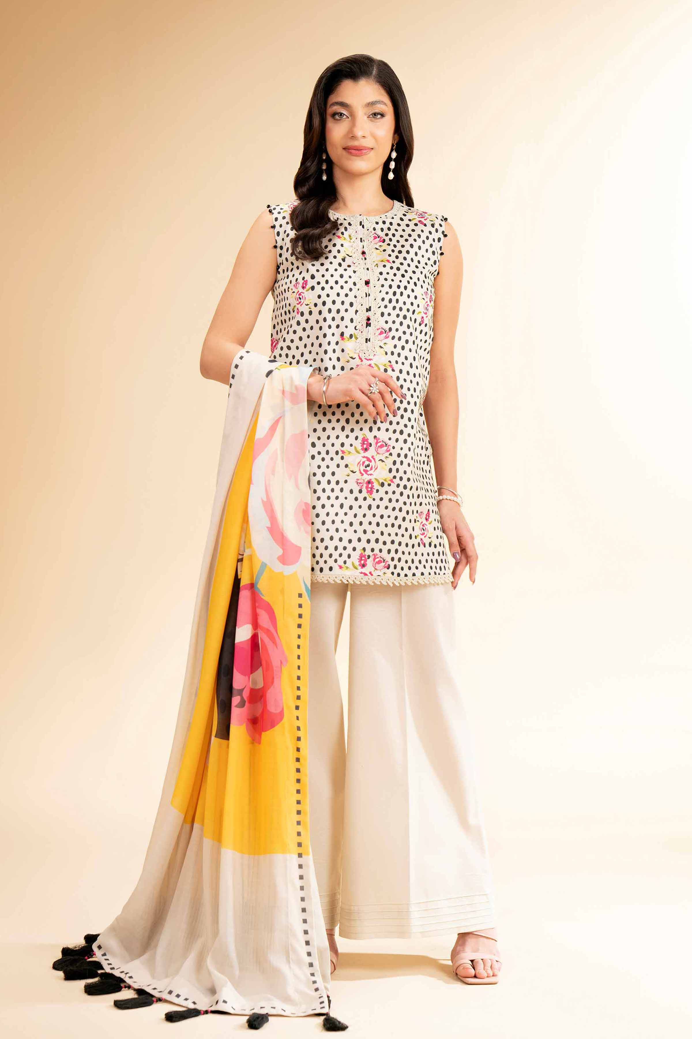 3 Piece - Printed Suit - 42501466 for Women - Unstitched Collection | Nishat | Shop Online