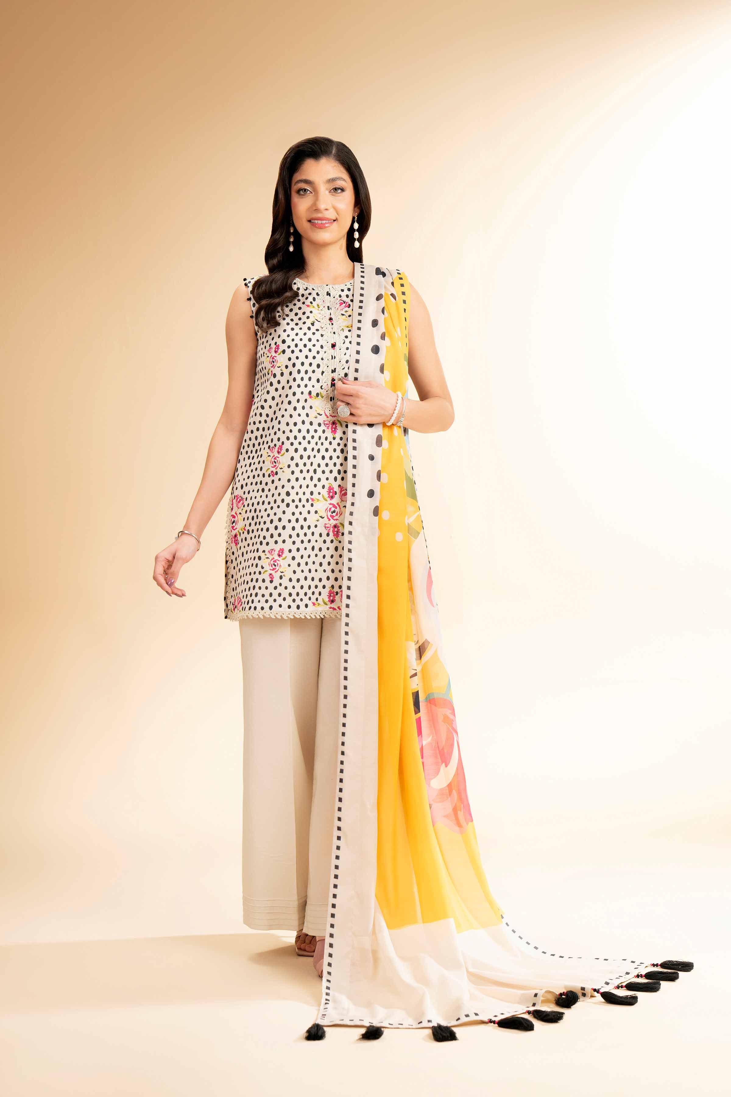 3 Piece - Printed Suit - 42501466 for Women - Unstitched Collection | Nishat | Shop Online