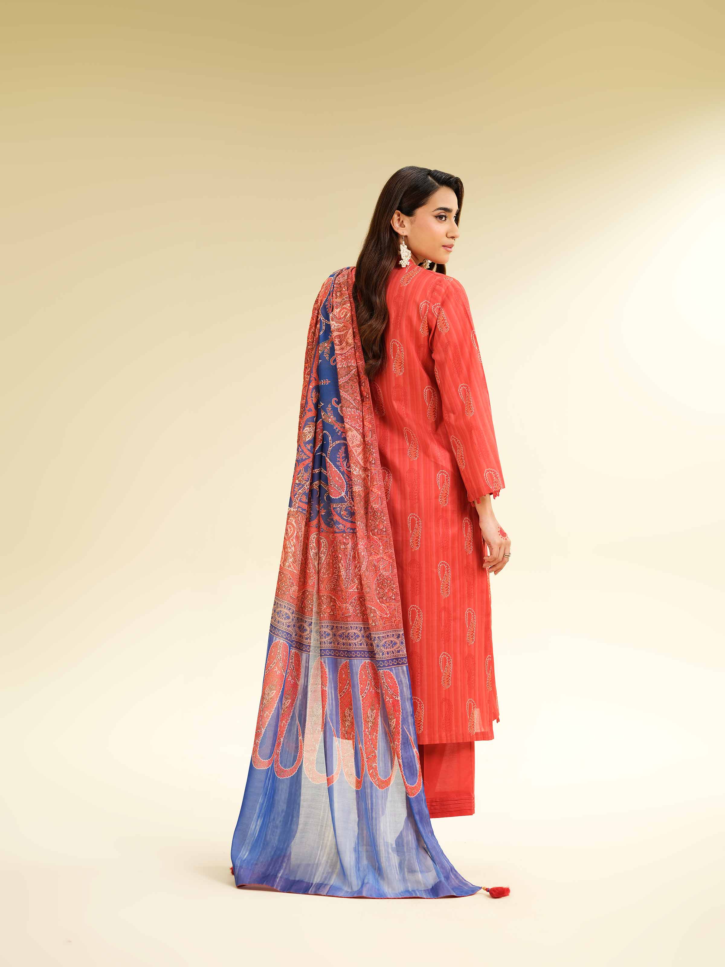 3 Piece - Printed Suit - 42501468 for Women - Unstitched Collection | Nishat | Shop Online