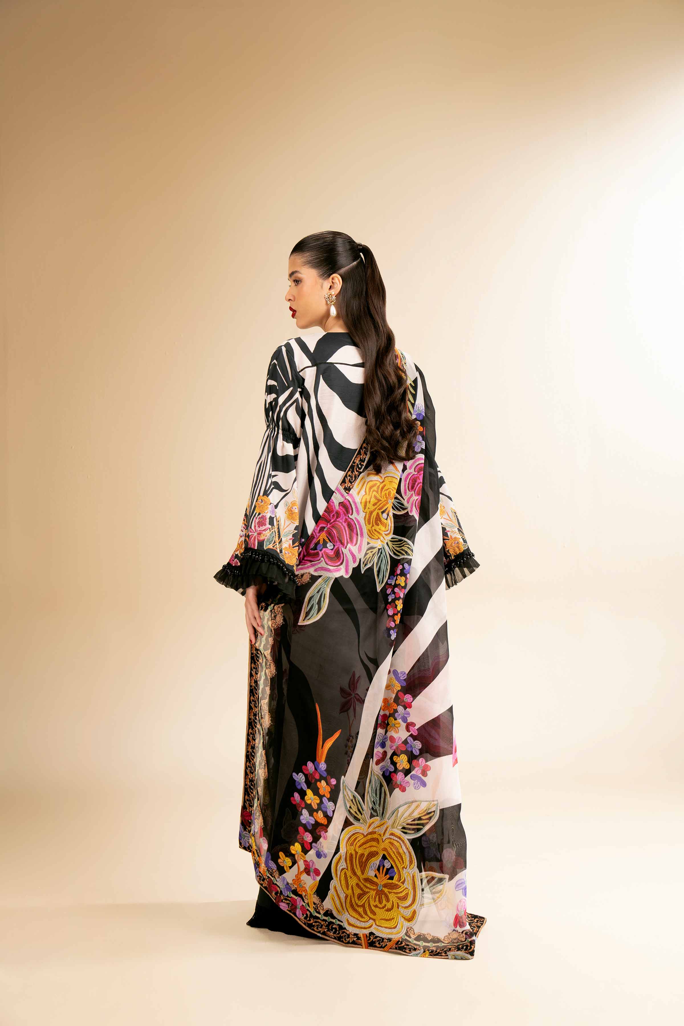 3 Piece - Digital Printed Embroidered Suit - 42501480 for Women - Unstitched Collection | Nishat | Shop Online