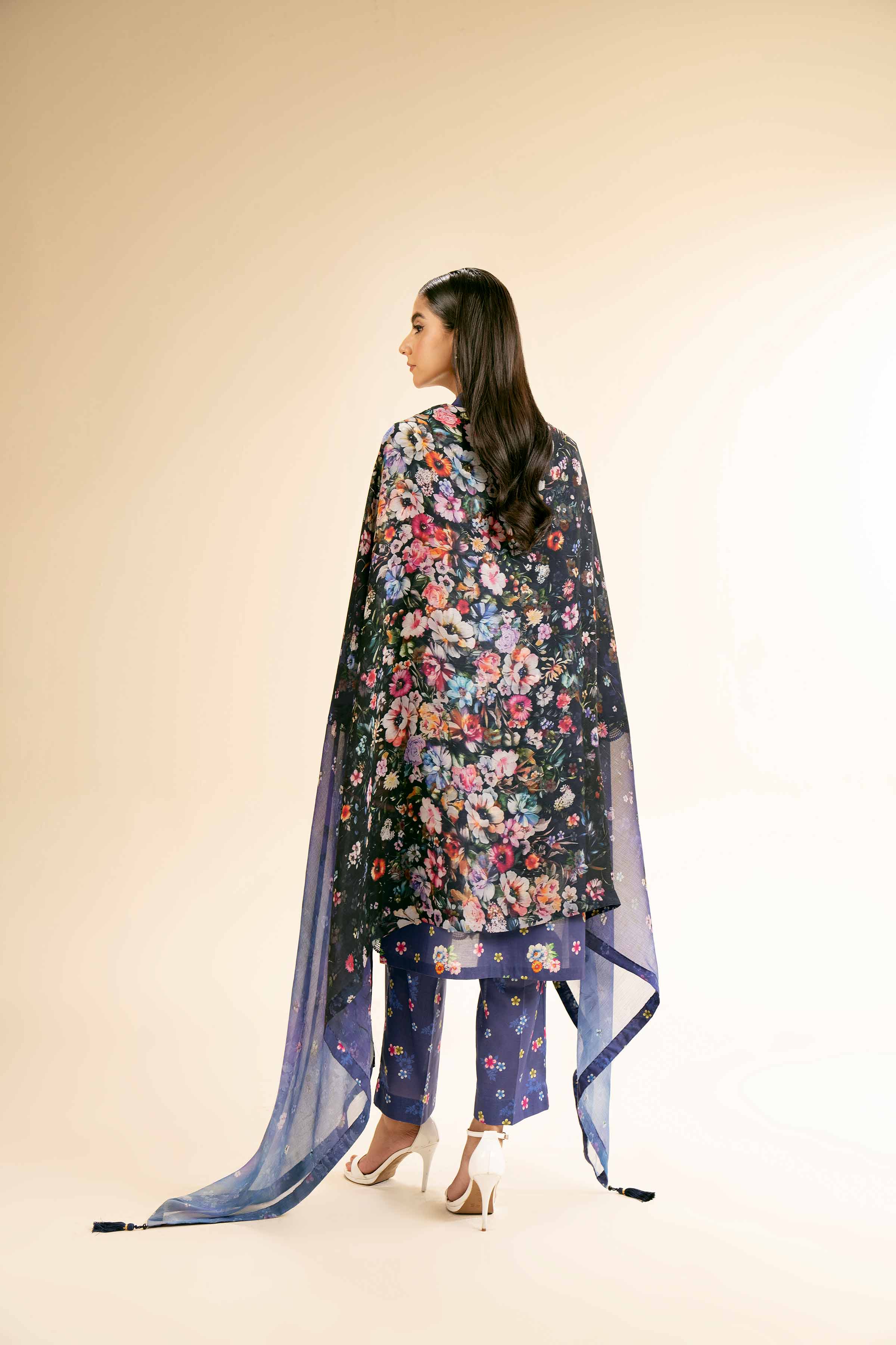 3 Piece - Printed Suit - 42501486 for Women - Unstitched Collection | Nishat | Shop Online