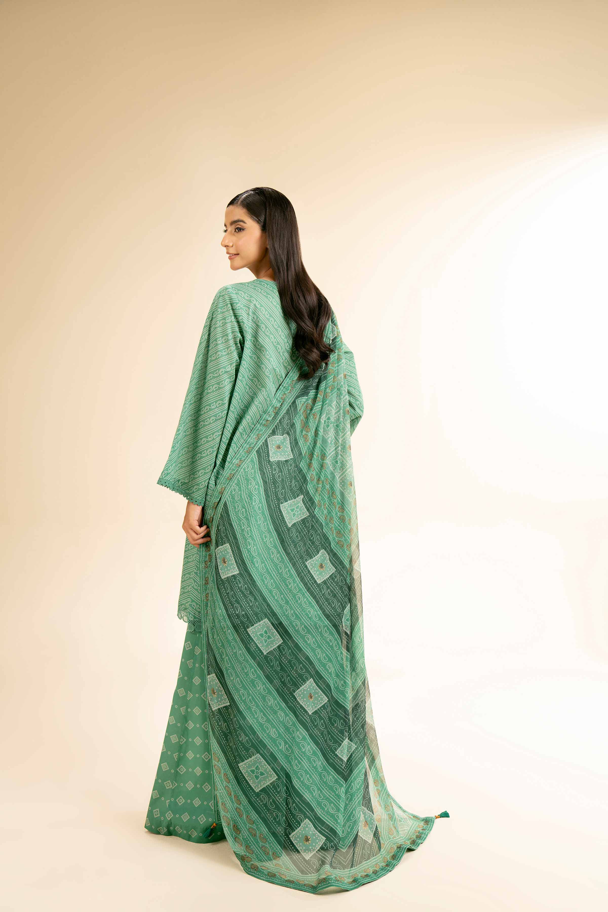 3 Piece - Printed Suit - 42501487 for Women - Unstitched Collection | Nishat | Shop Online