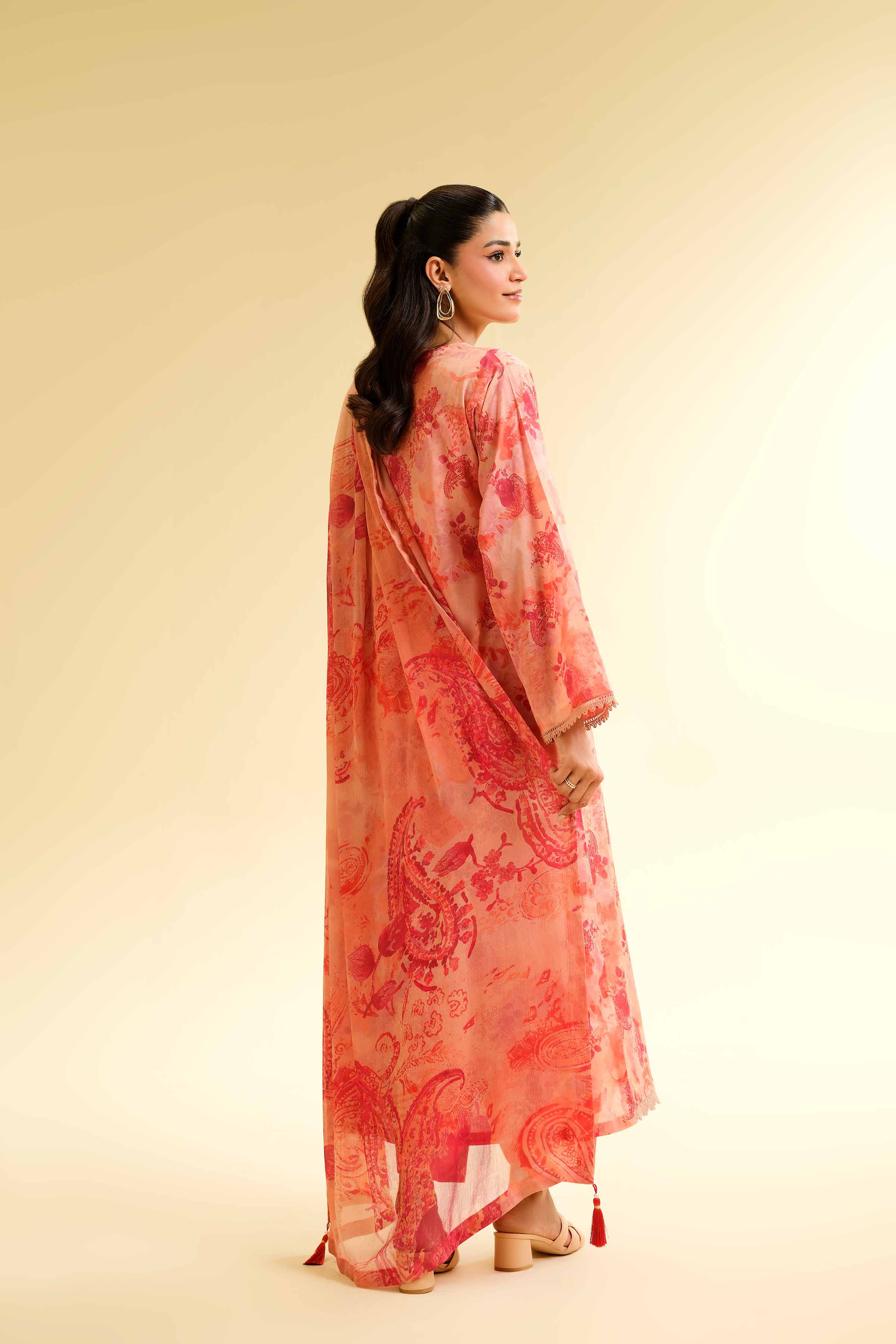 3 Piece - Printed Suit - 42501490 for Women - Unstitched Collection | Nishat | Shop Online