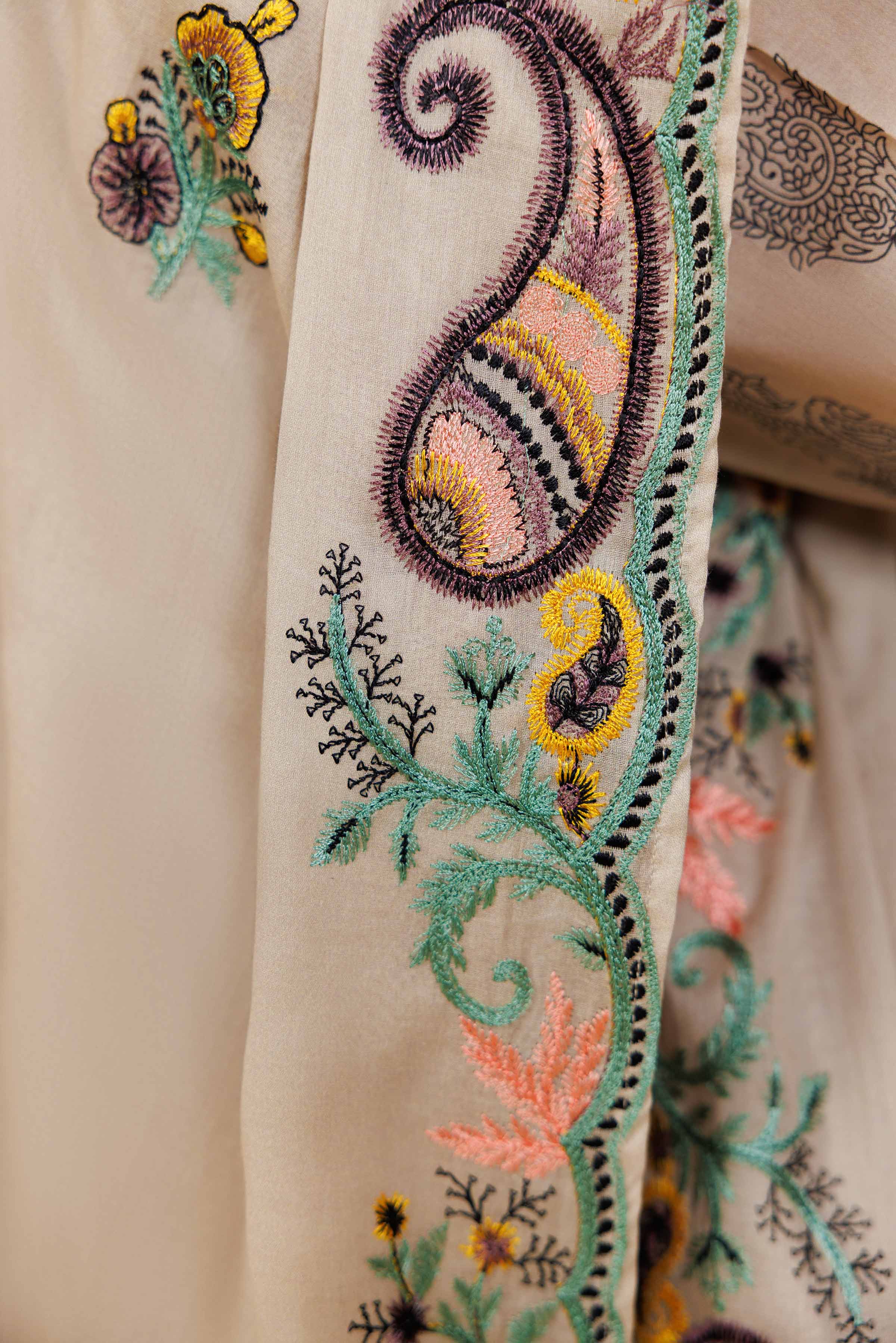 3 Piece - Printed Embroidered Suit - 42501496 for Women - Unstitched Collection | Nishat | Shop Online
