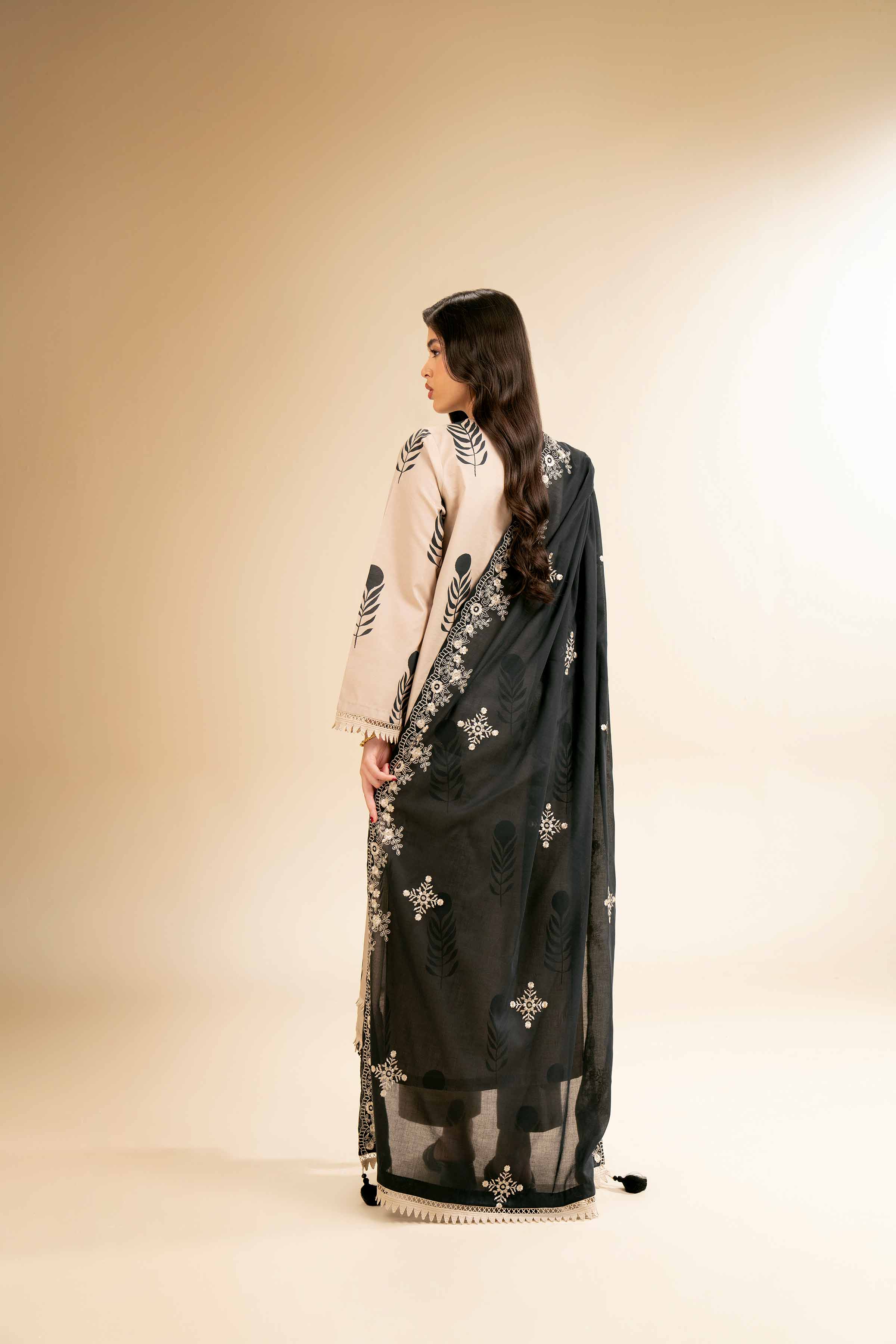 3 Piece - Printed Embroidered Suit - 42501500 for Women - Unstitched Collection | Nishat | Shop Online