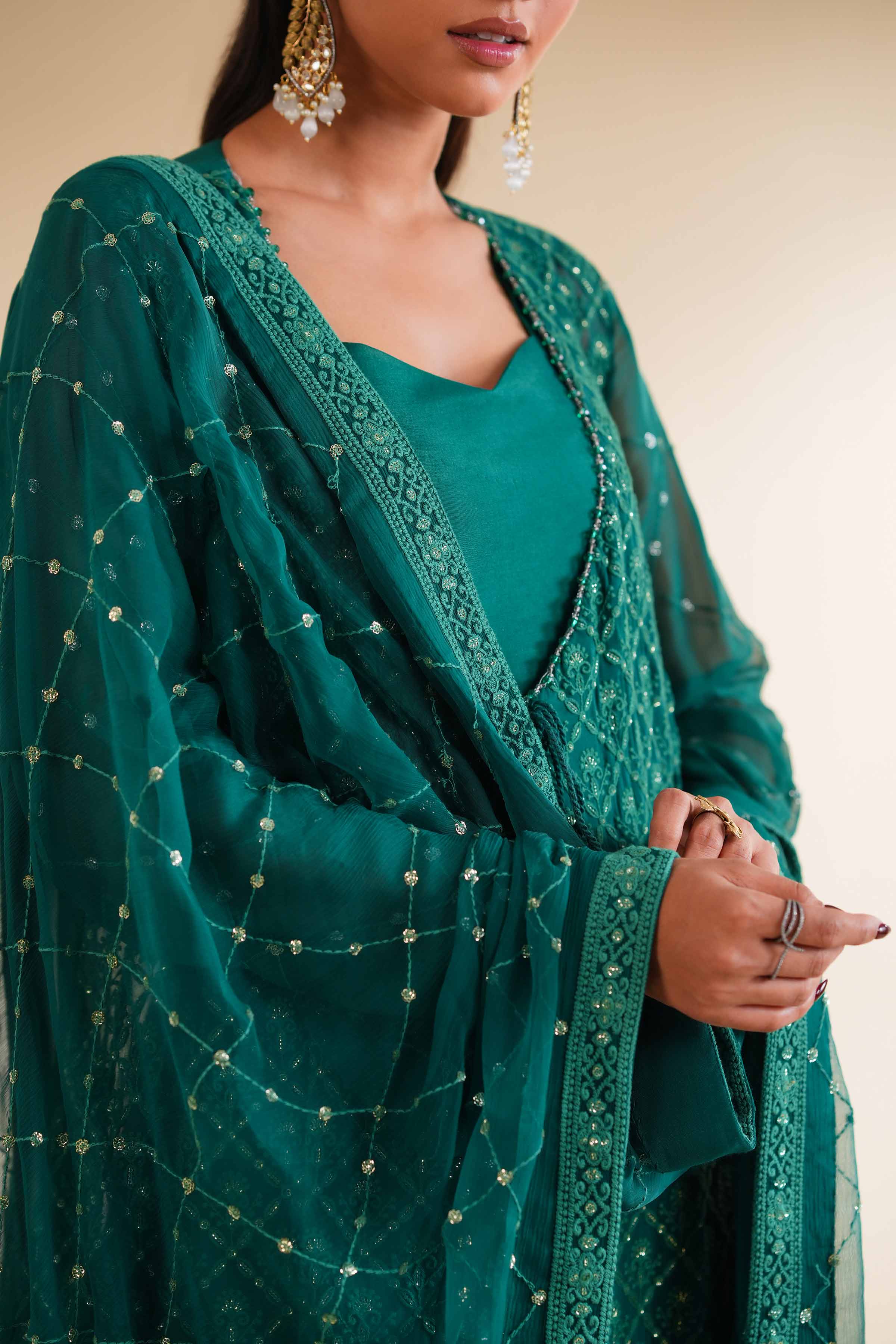 3 Piece - Dyed Embroidered Suit - 42501506 for Women - Unstitched Collection | Nishat | Shop Online