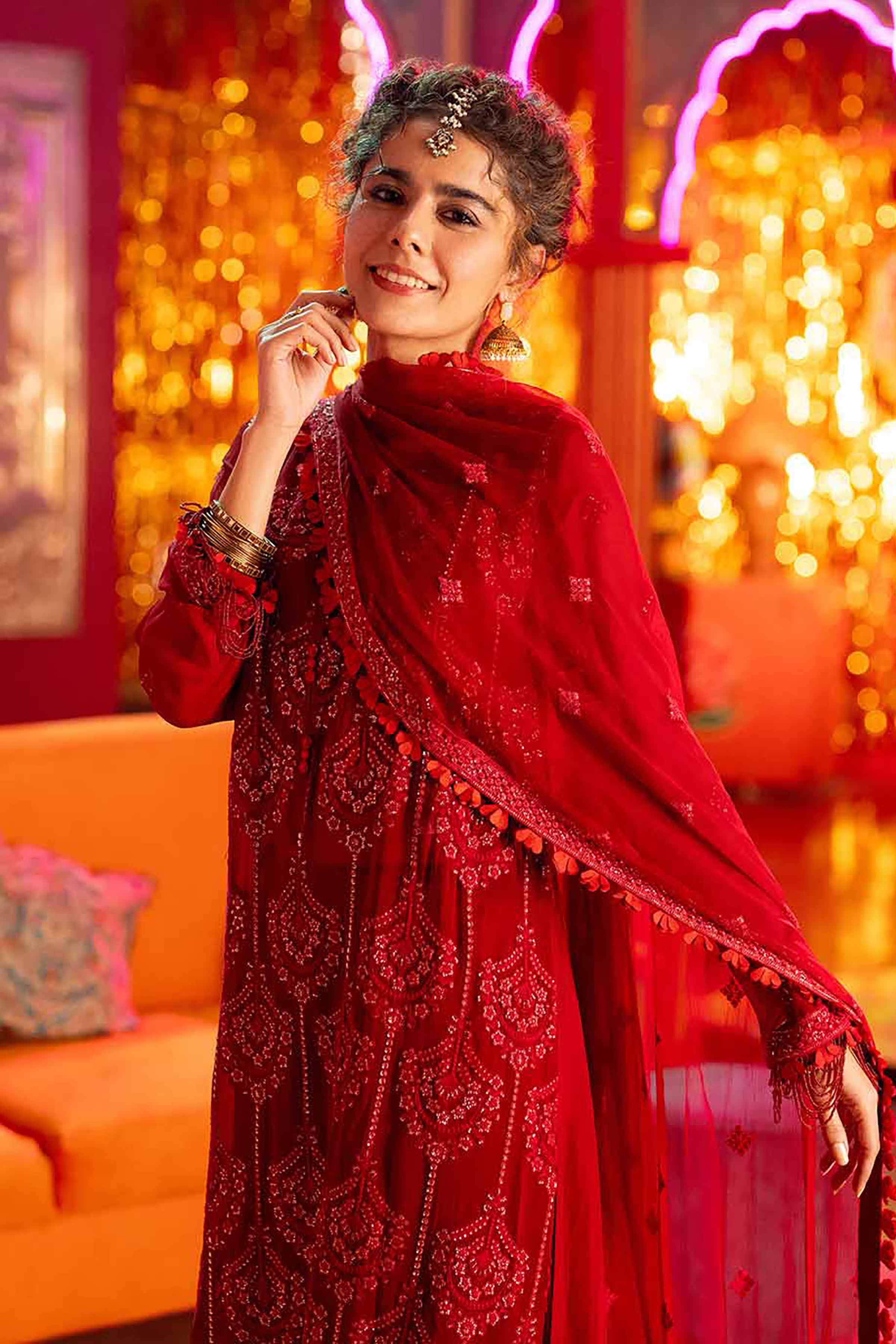 3 Piece - Dyed Embroidered Suit - 42501509 for Women - Unstitched Collection | Nishat | Shop Online