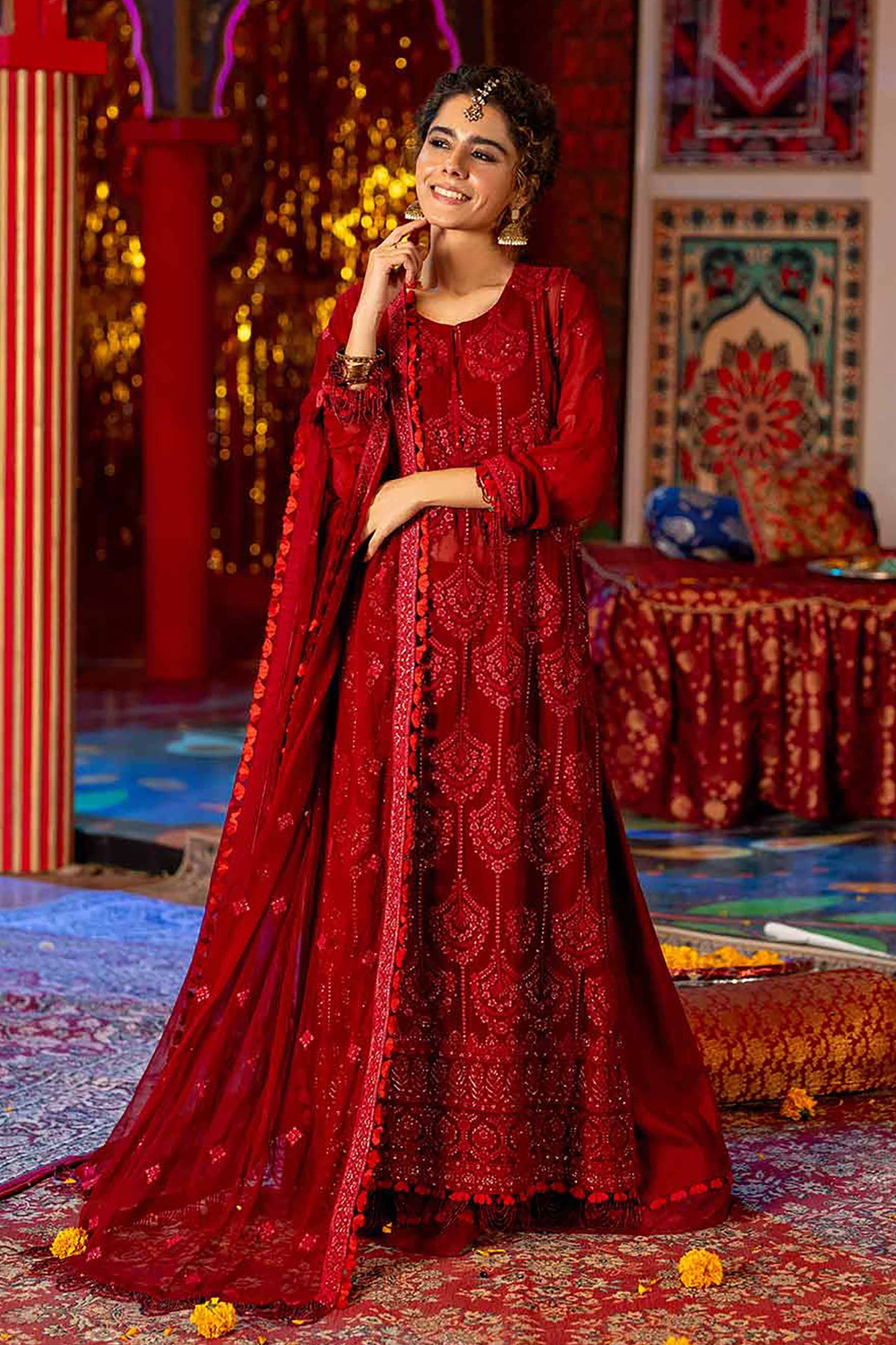 3 Piece - Dyed Embroidered Suit - 42501509 for Women - Unstitched Collection | Nishat | Shop Online