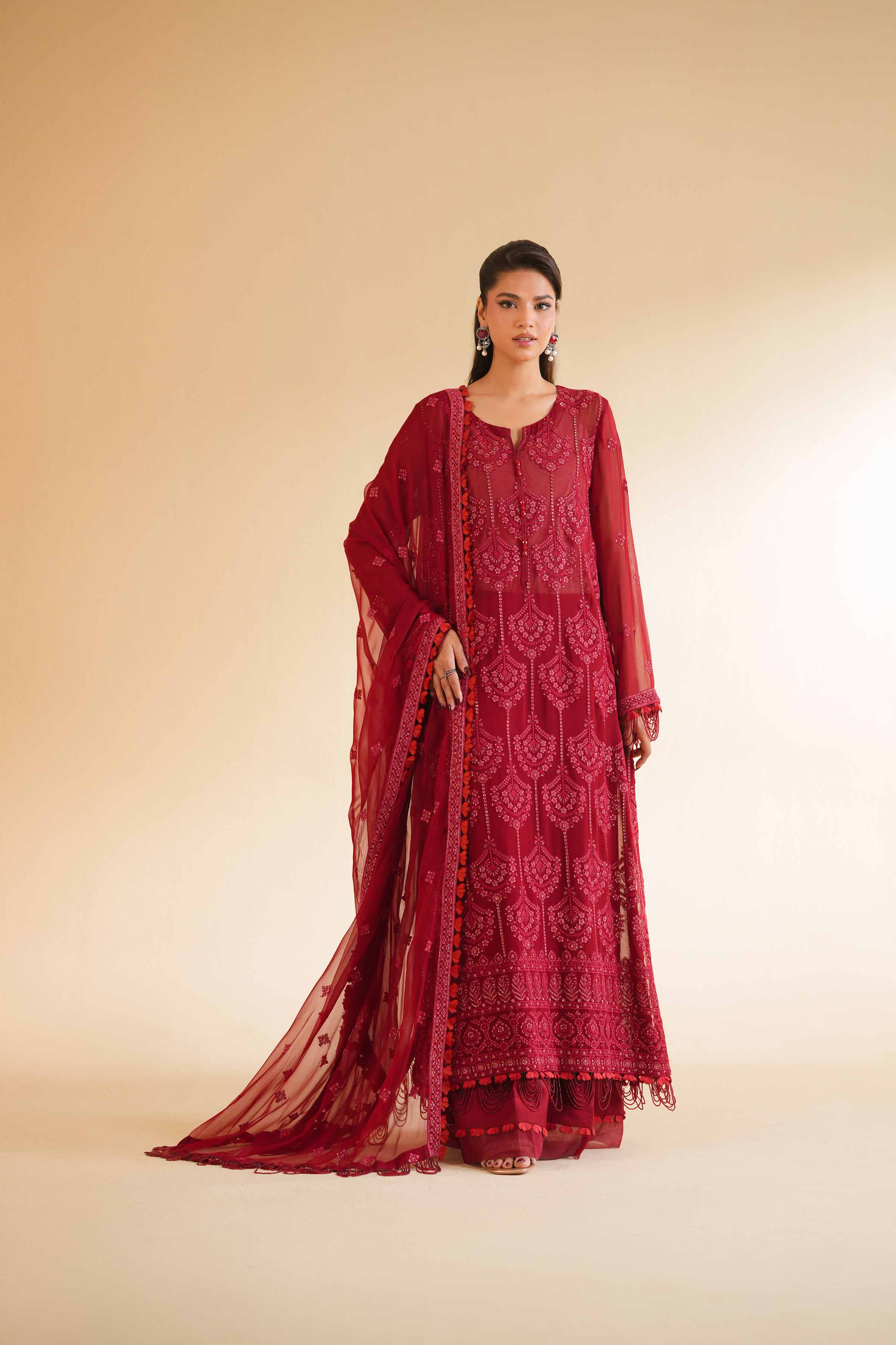 3 Piece - Dyed Embroidered Suit - 42501509 for Women - Unstitched Collection | Nishat | Shop Online