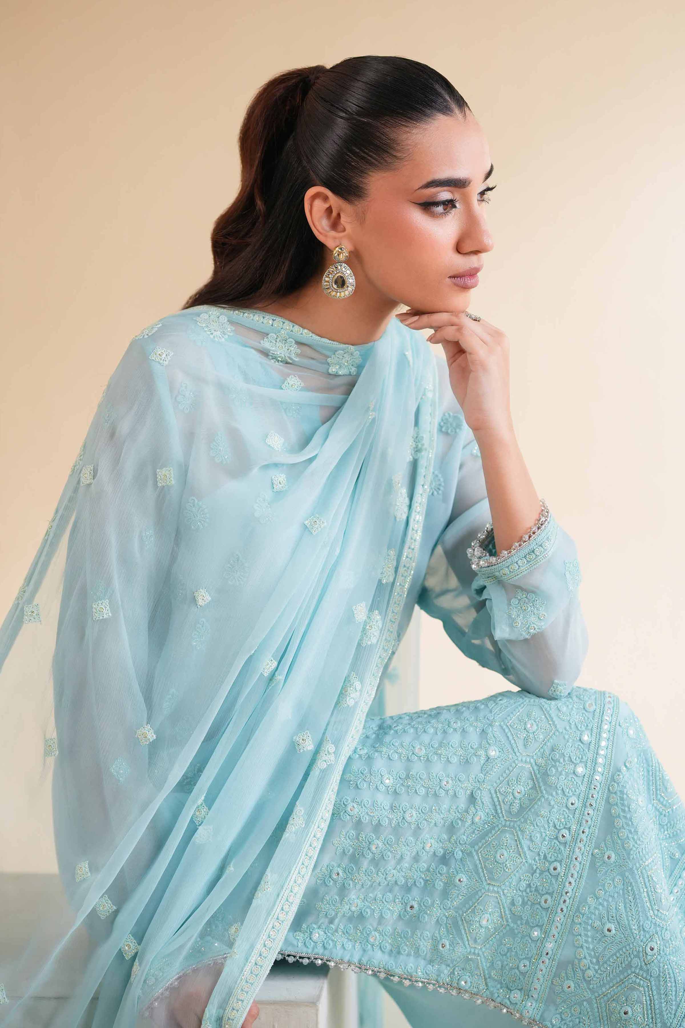 3 Piece - Dyed Embroidered Suit - 42501511 for Women - Unstitched Collection | Nishat | Shop Online
