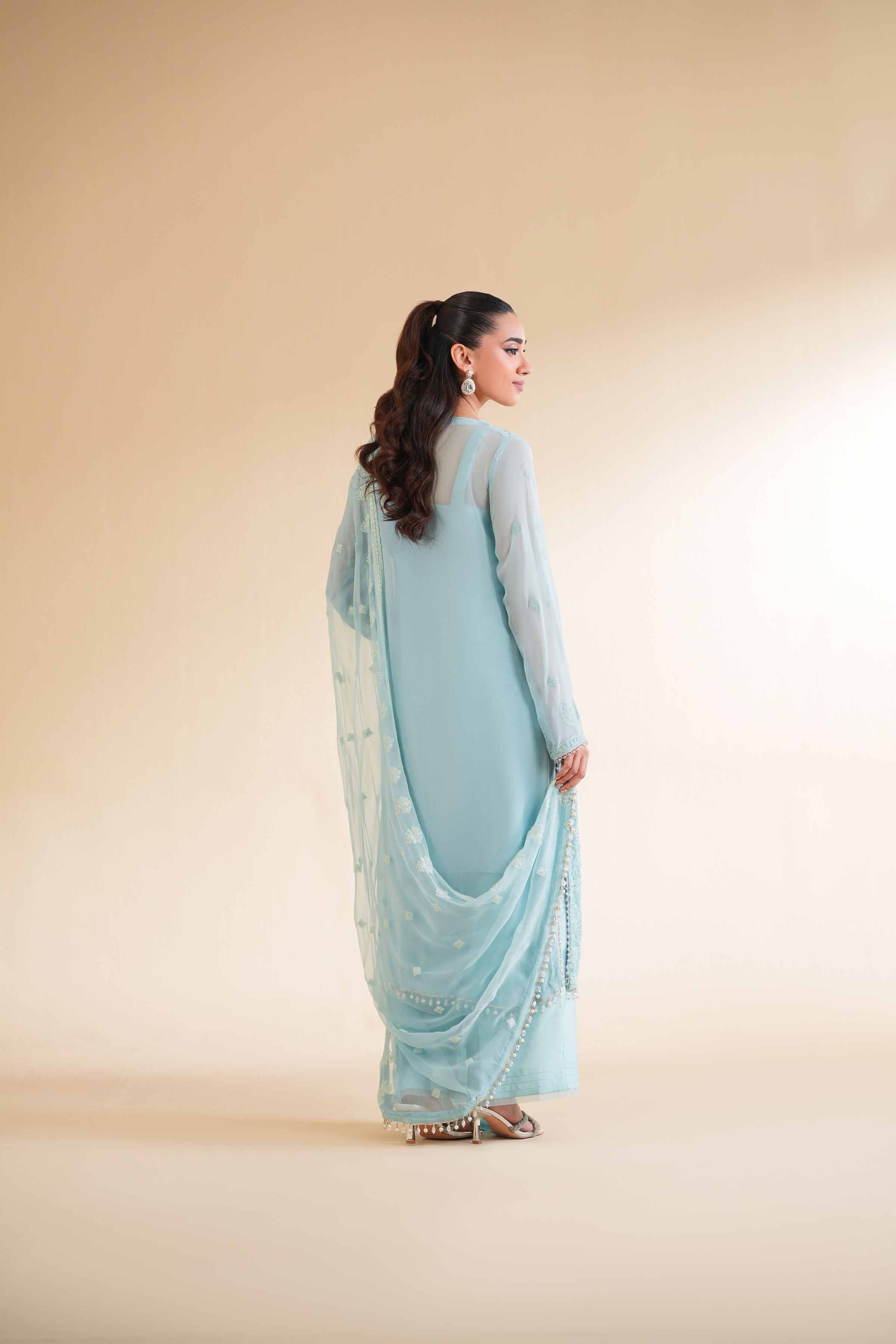 3 Piece - Dyed Embroidered Suit - 42501511 for Women - Unstitched Collection | Nishat | Shop Online