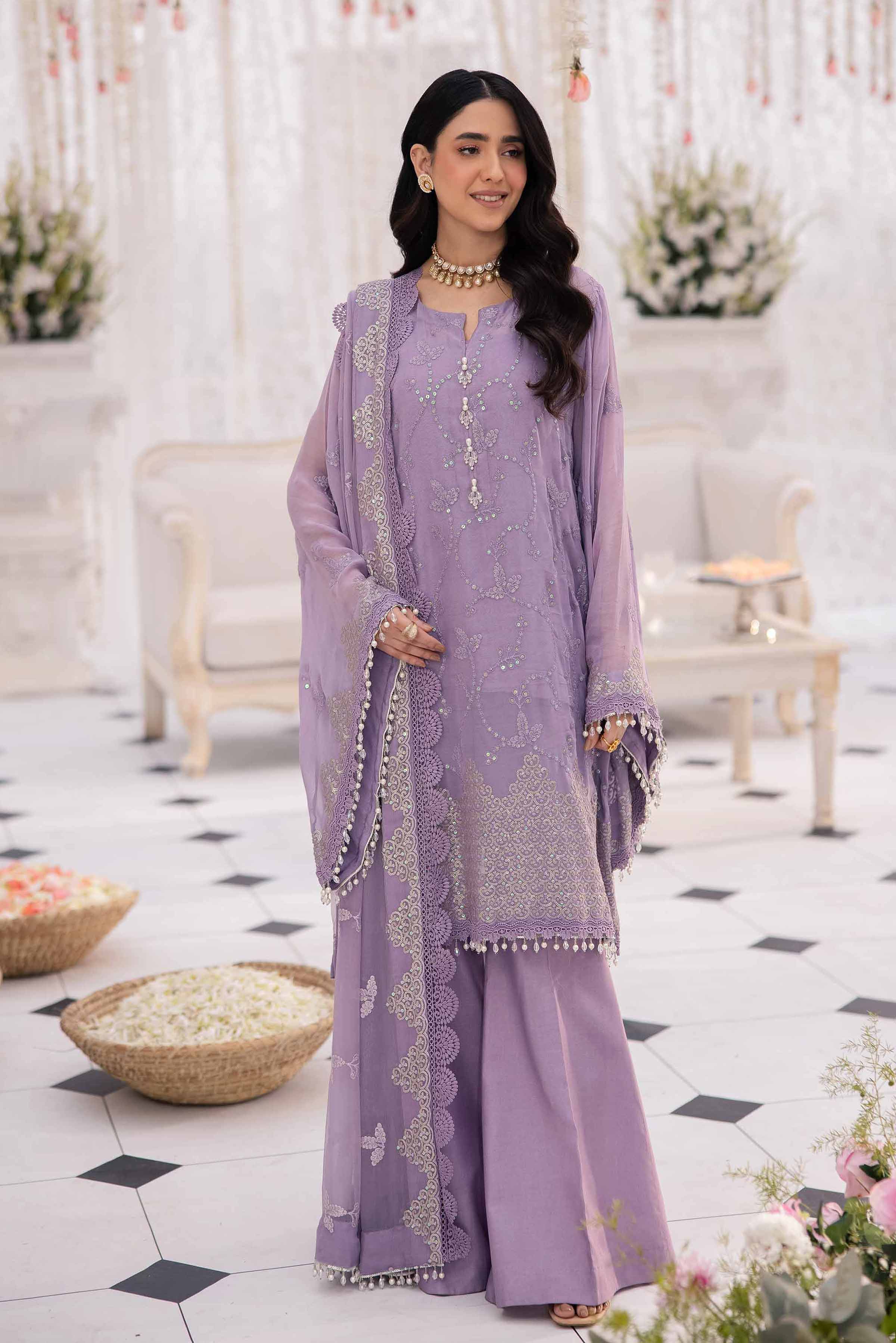 3 Piece - Dyed Embroidered Suit - 42501512 for Women - Unstitched Collection | Nishat | Shop Online