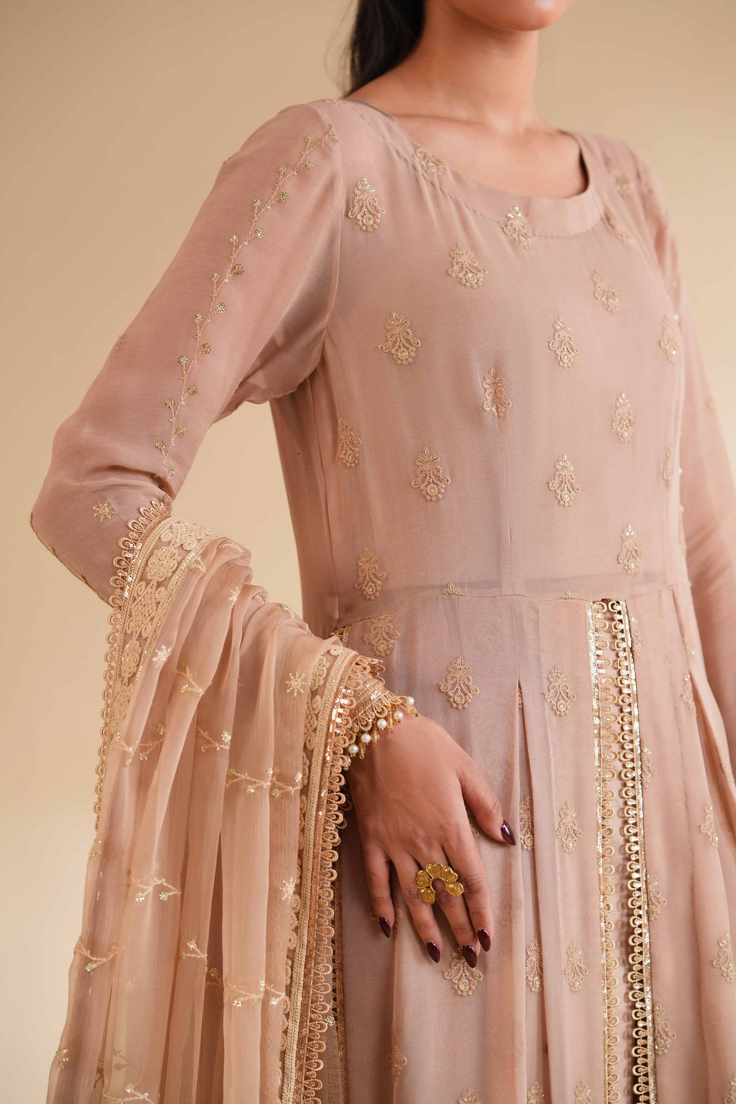 3 Piece - Dyed Embroidered Suit - 42501513 for Women - Unstitched Collection | Nishat | Shop Online