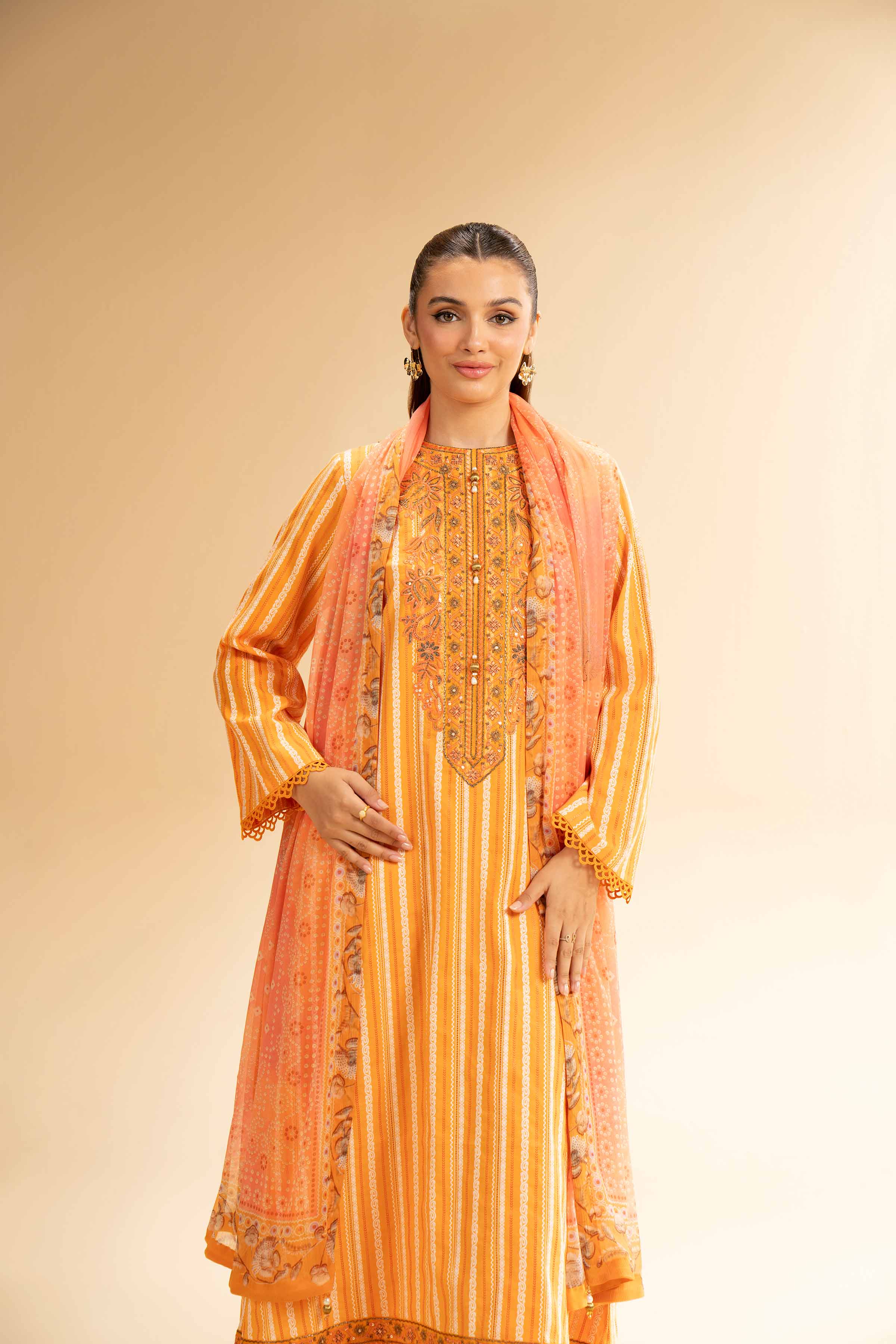 2 Piece - Digital Printed Suit - 42501515 for Women - Unstitched Collection | Nishat | Shop Online