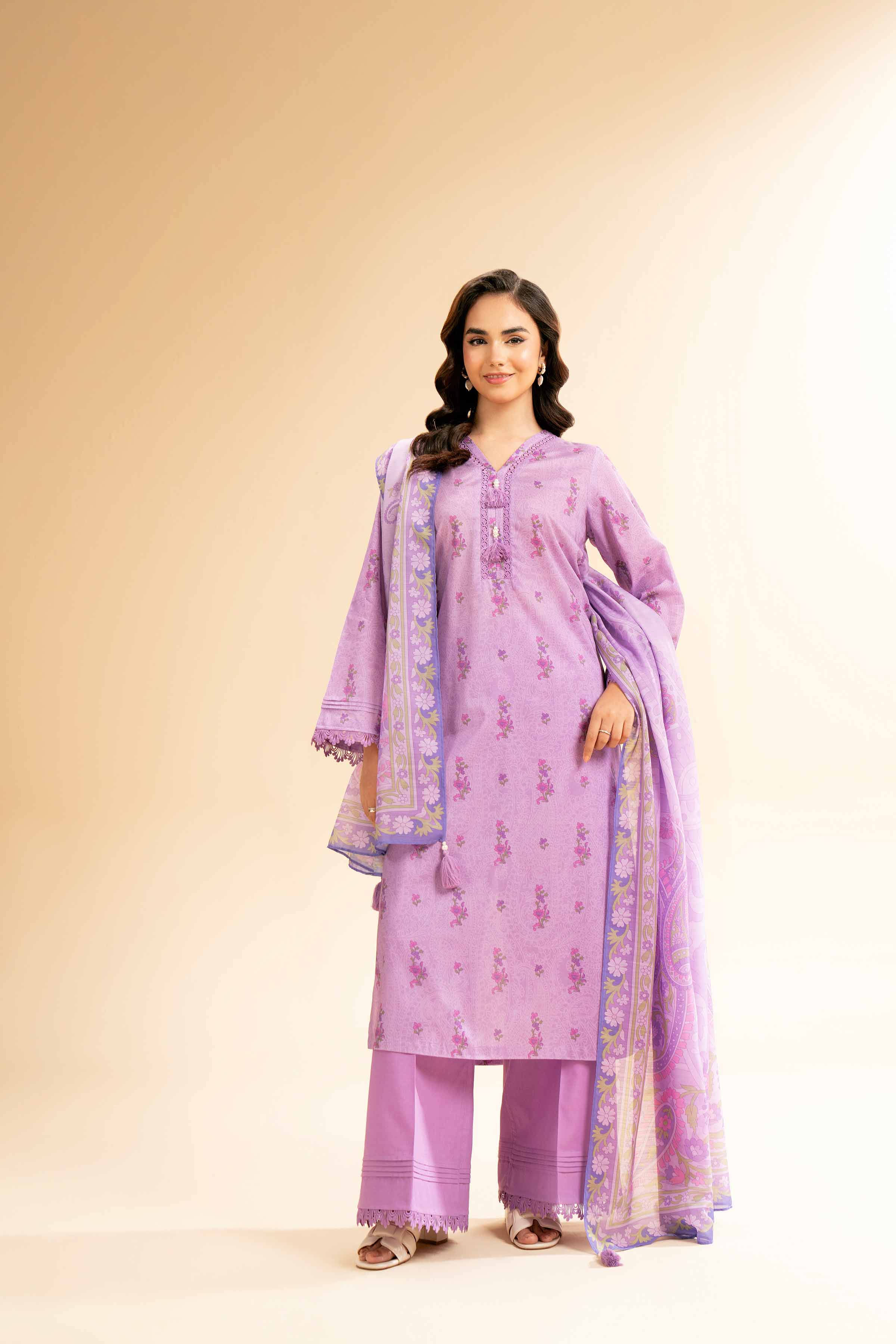 2 Piece - Digital Printed Suit - 42501519 for Women - Unstitched Collection | Nishat | Shop Online
