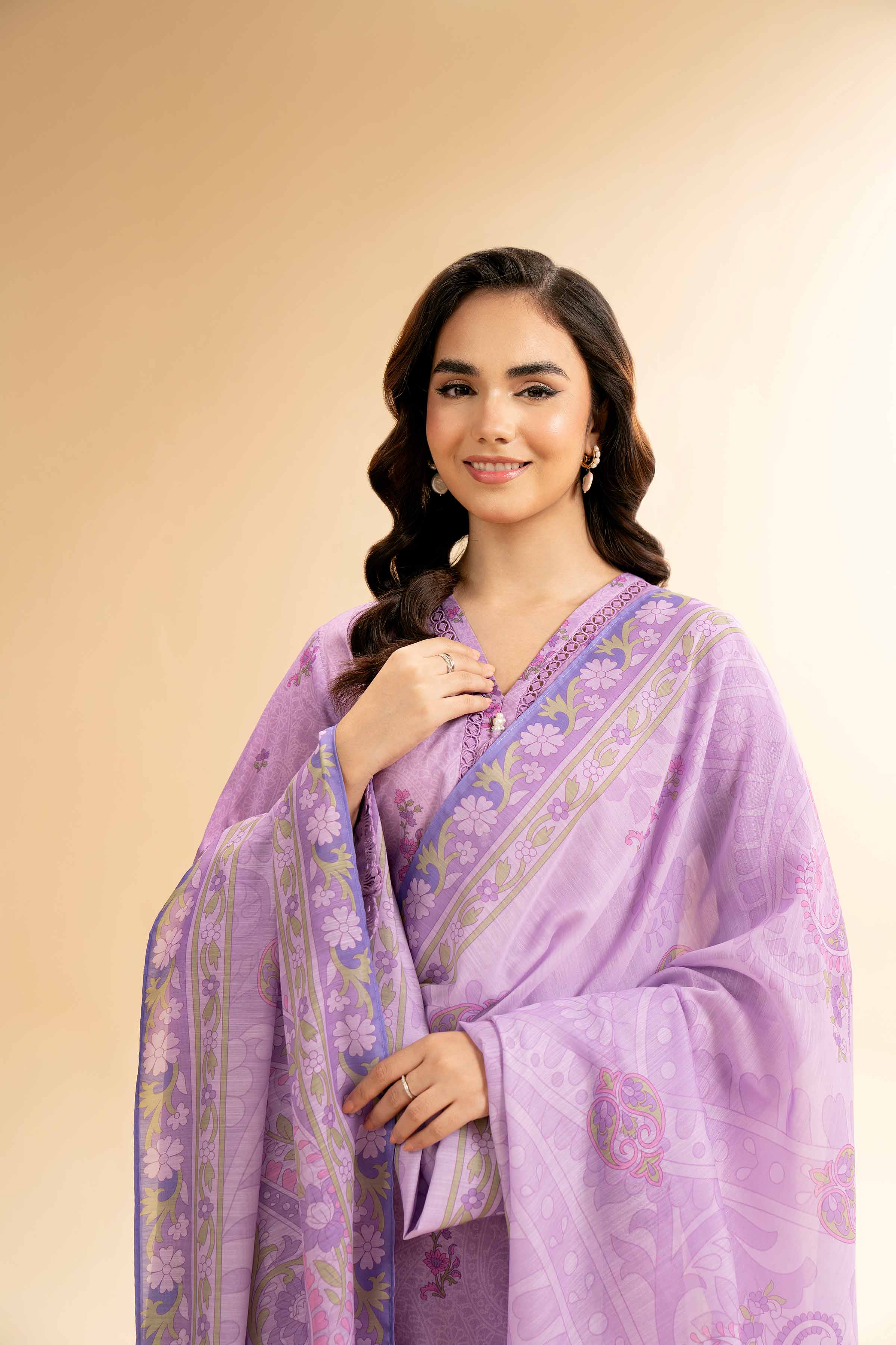 2 Piece - Digital Printed Suit - 42501519 for Women - Unstitched Collection | Nishat | Shop Online