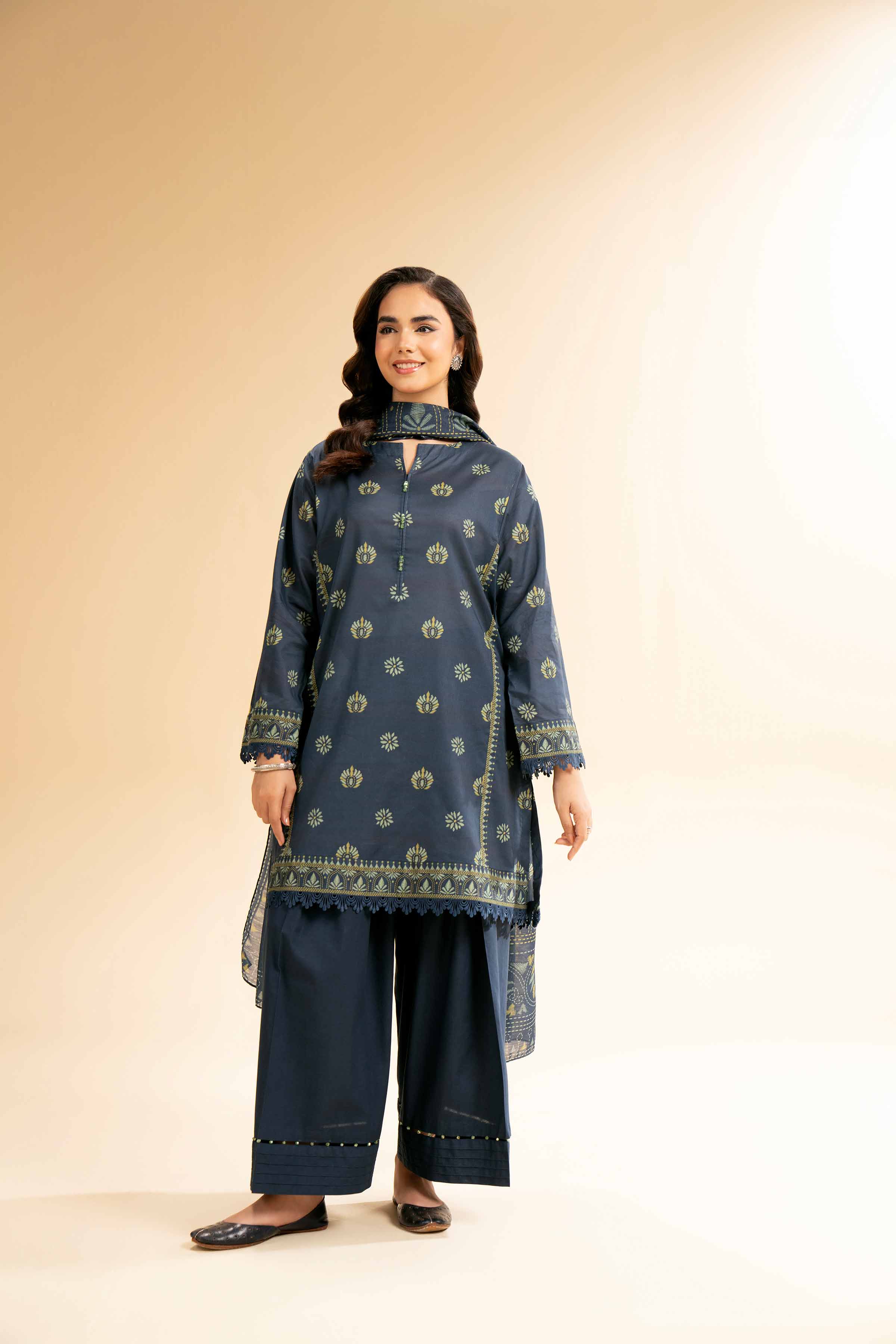 2 Piece - Digital Printed Suit - 42501521 for Women - Unstitched Collection | Nishat | Shop Online